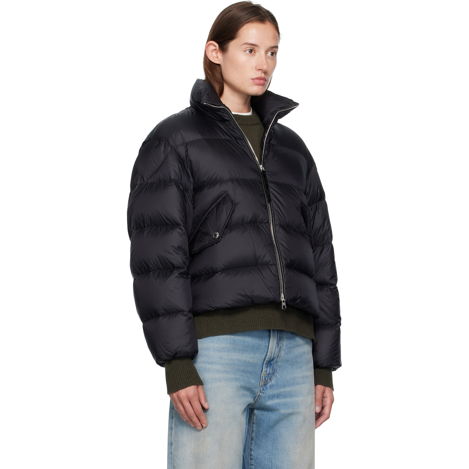  Moncler Genius Moncler X Ee72 Black Blas Down Jacket 