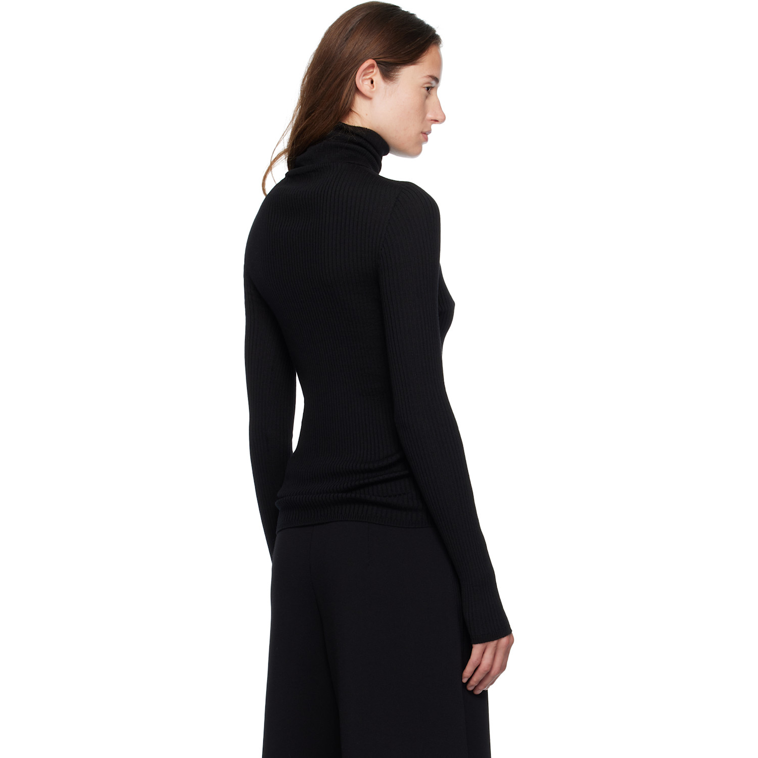  Moncler Genius Moncler X Ee72 Black Wool Turtleneck 