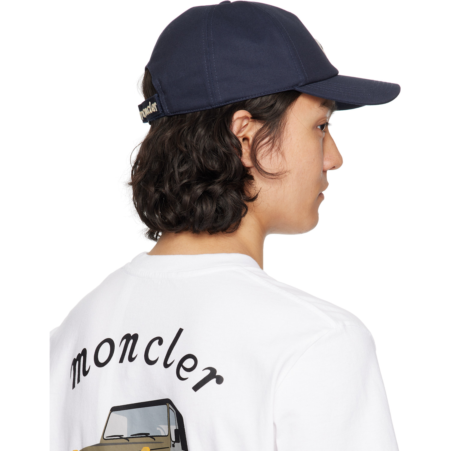  Moncler Genius Mercedes-benz By Nigo Navy Baseball Cap 