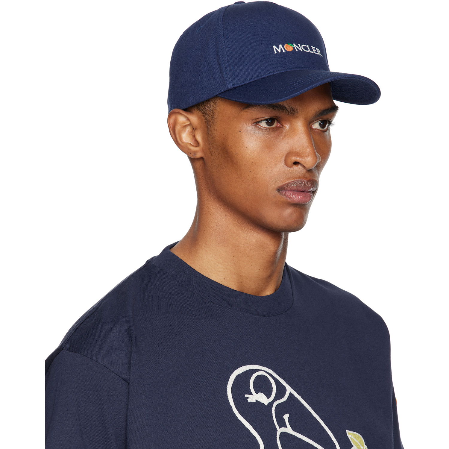  Moncler Genius Moncler X Gilga Farm Navy Baseball Cap 