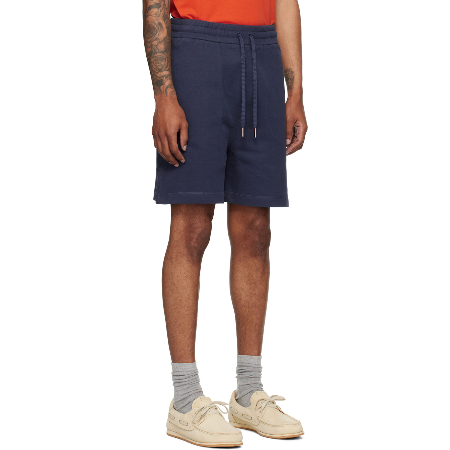  Moncler Genius Moncler X Gilga Farm Navy Drawstring Shorts 
