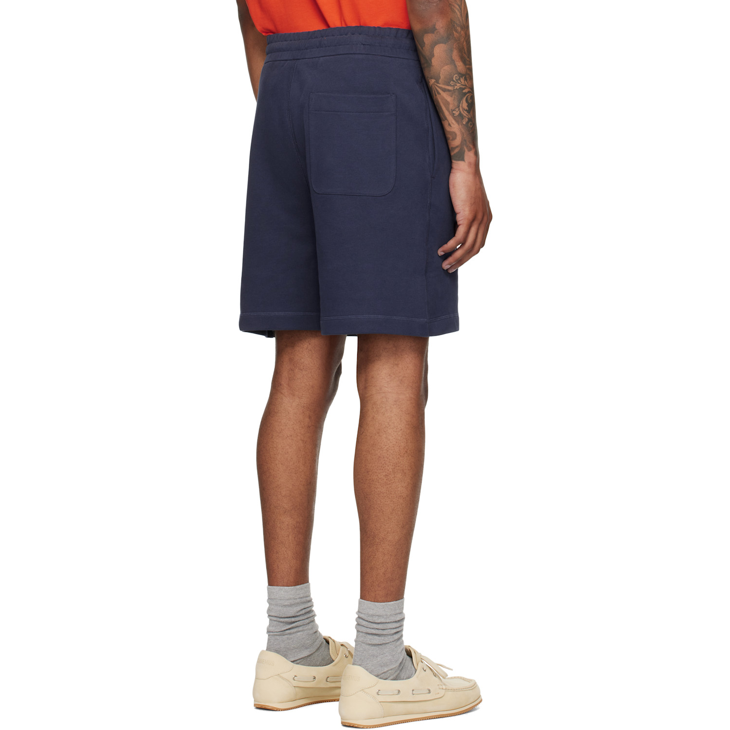  Moncler Genius Moncler X Gilga Farm Navy Drawstring Shorts 