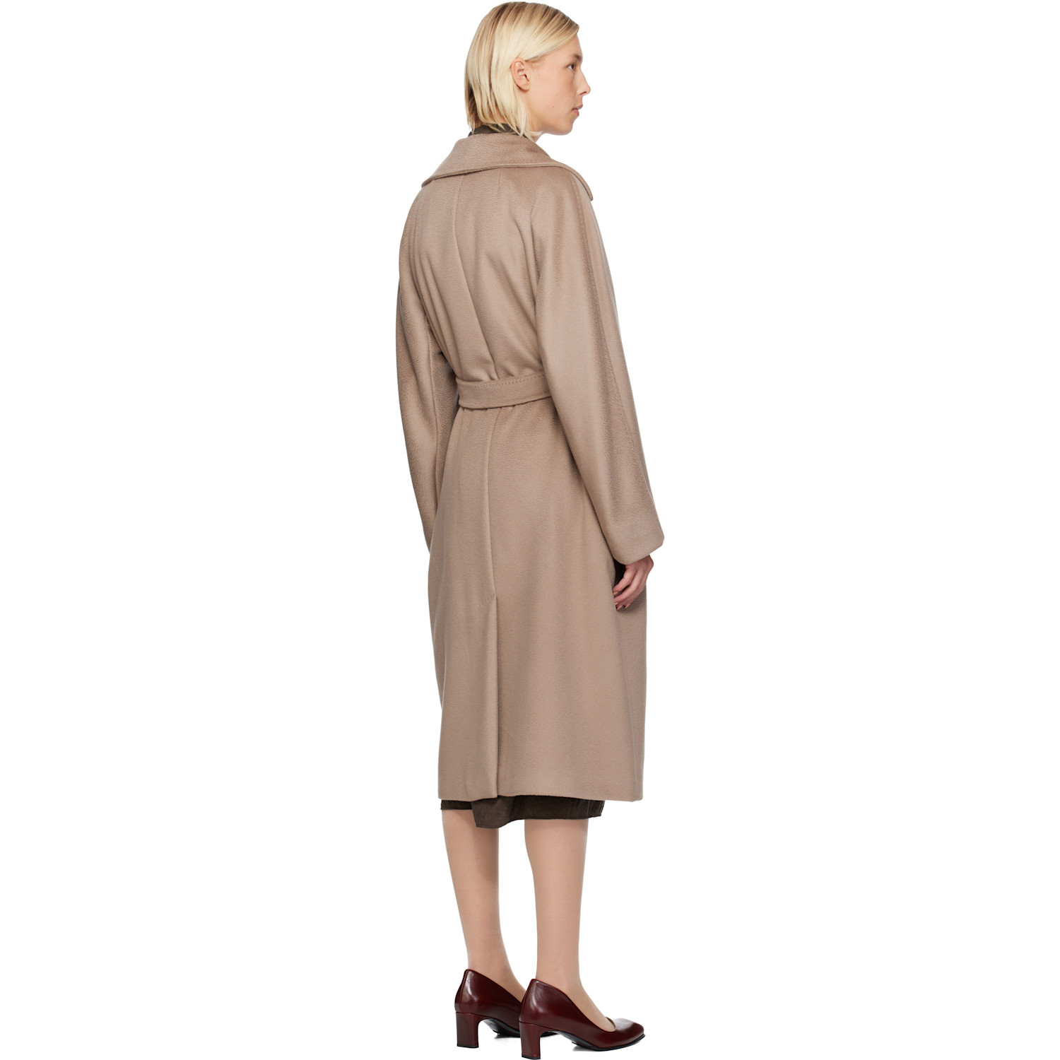  Weekend Max Mara Taupe Resina Coat 