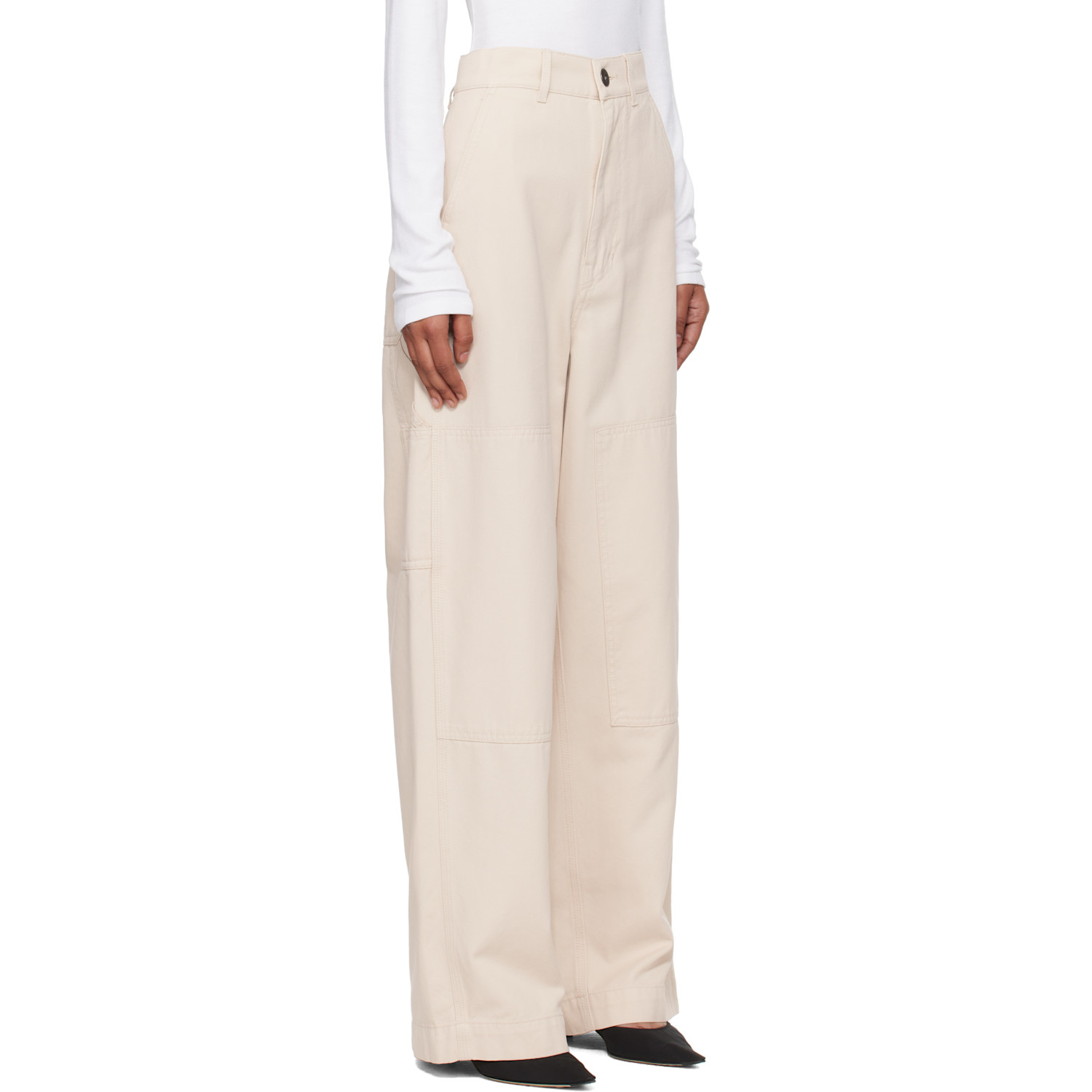  Weekend Max Mara Off-white Caronte Jeans 