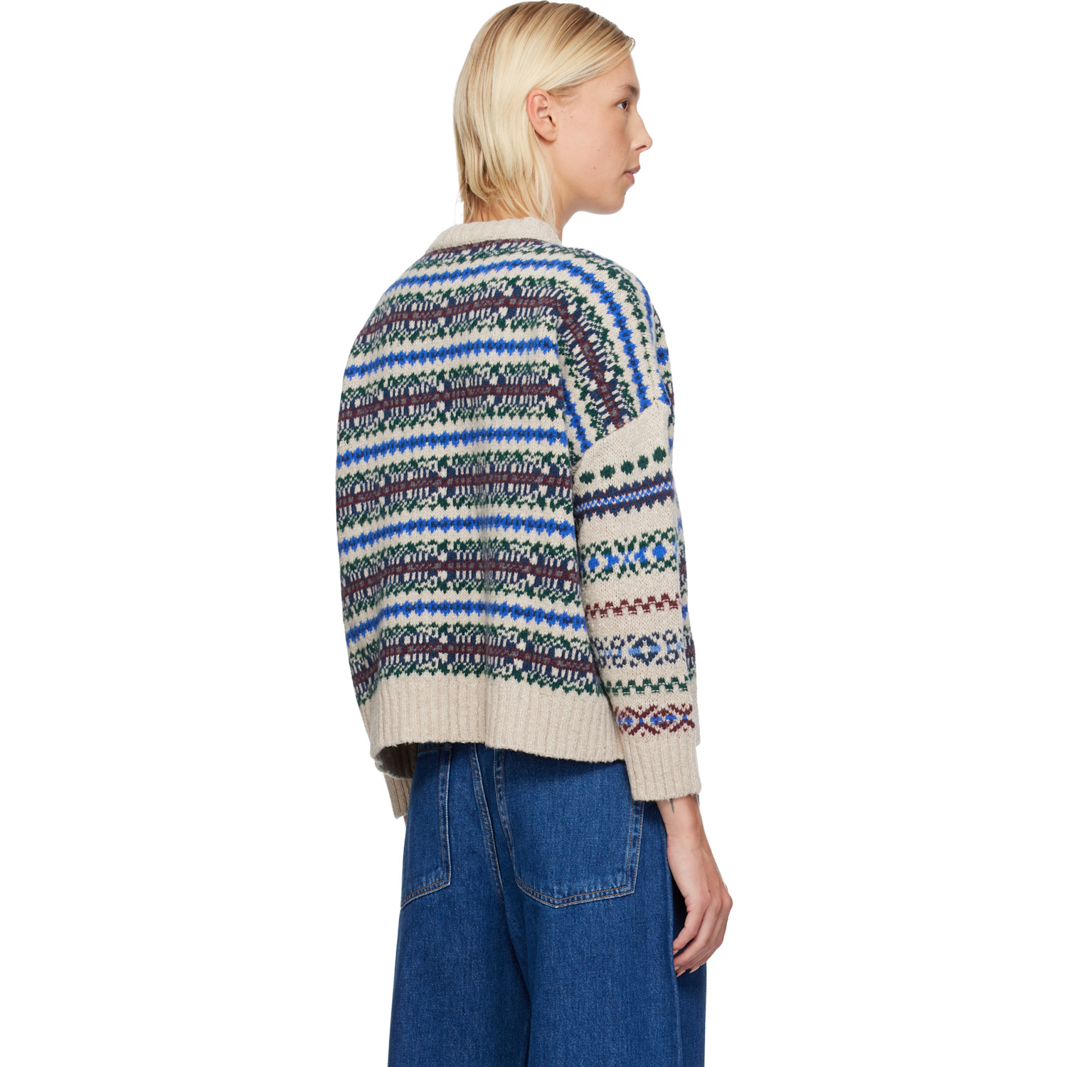  Weekend Max Mara Beige Rivetto Sweater 