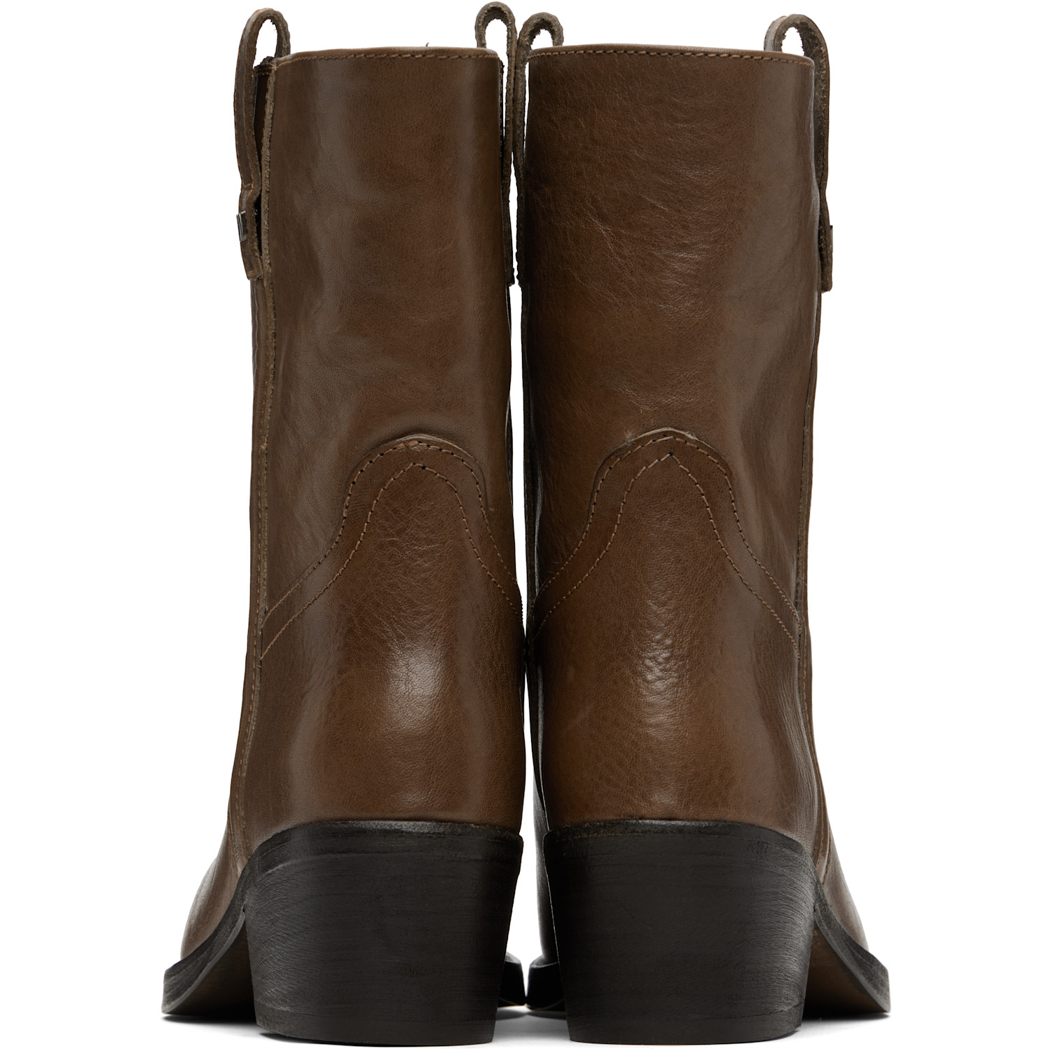  Weekend Max Mara Brown Ranch Boots 
