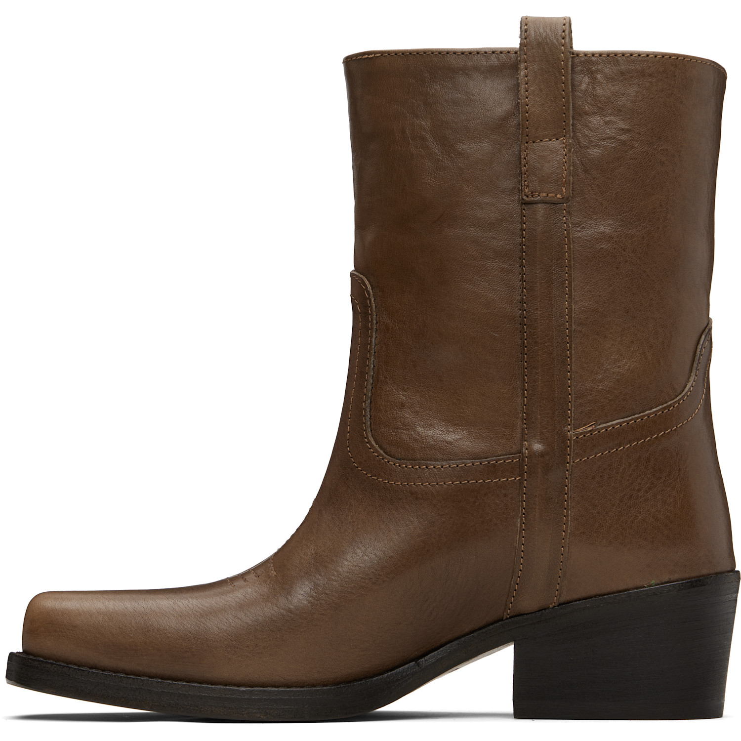  Weekend Max Mara Brown Ranch Boots 