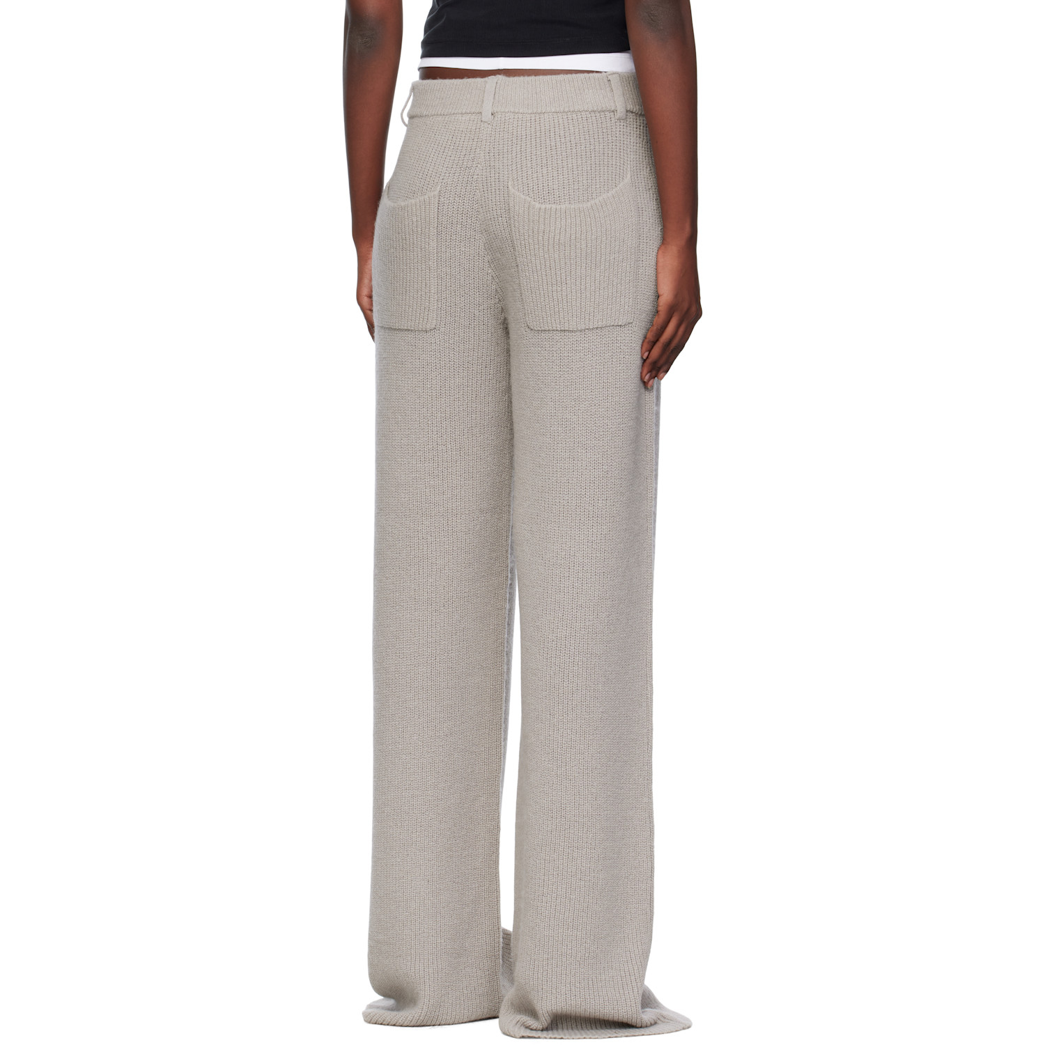  Aya Muse Gray Ele Trousers 