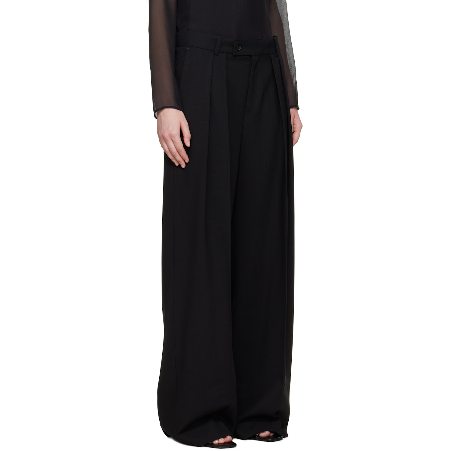  La Collection Black Ira Trousers 