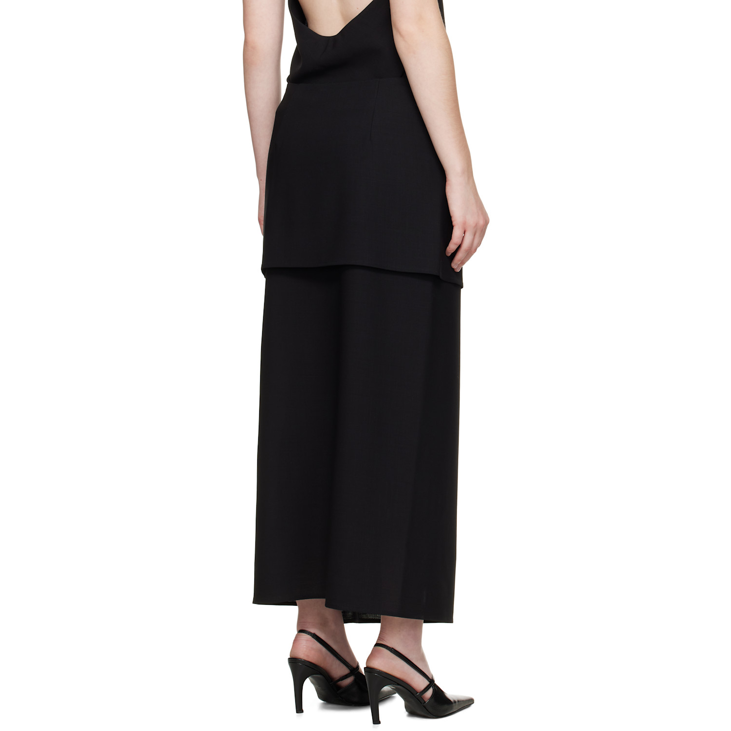  La Collection Black Hailey Maxi Skirt 