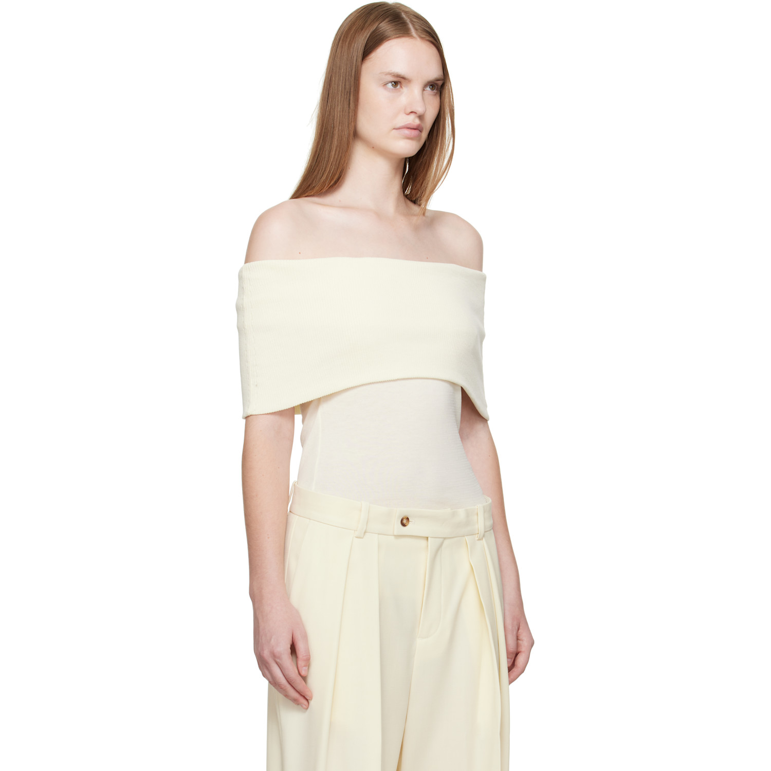  La Collection Off-white Scarlet Top 