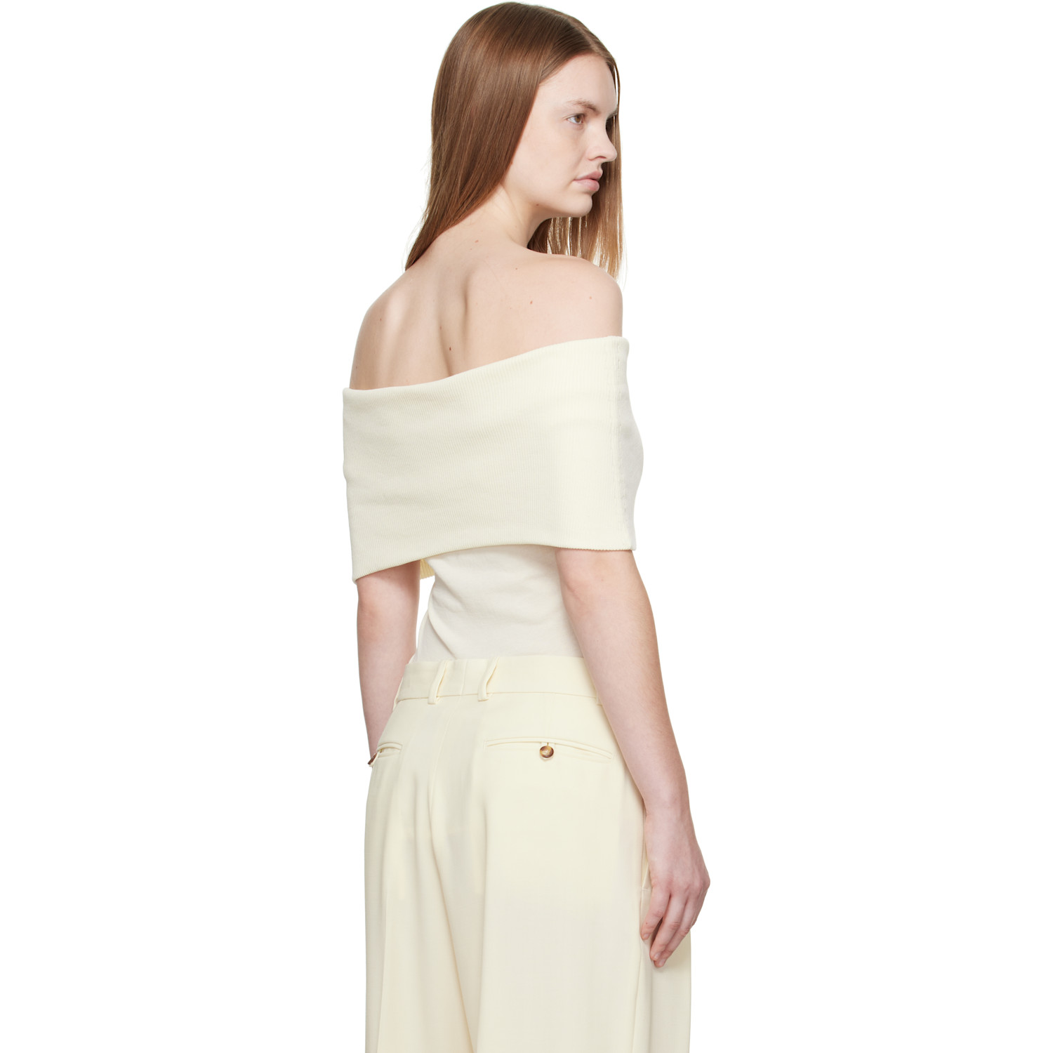  La Collection Off-white Scarlet Top 