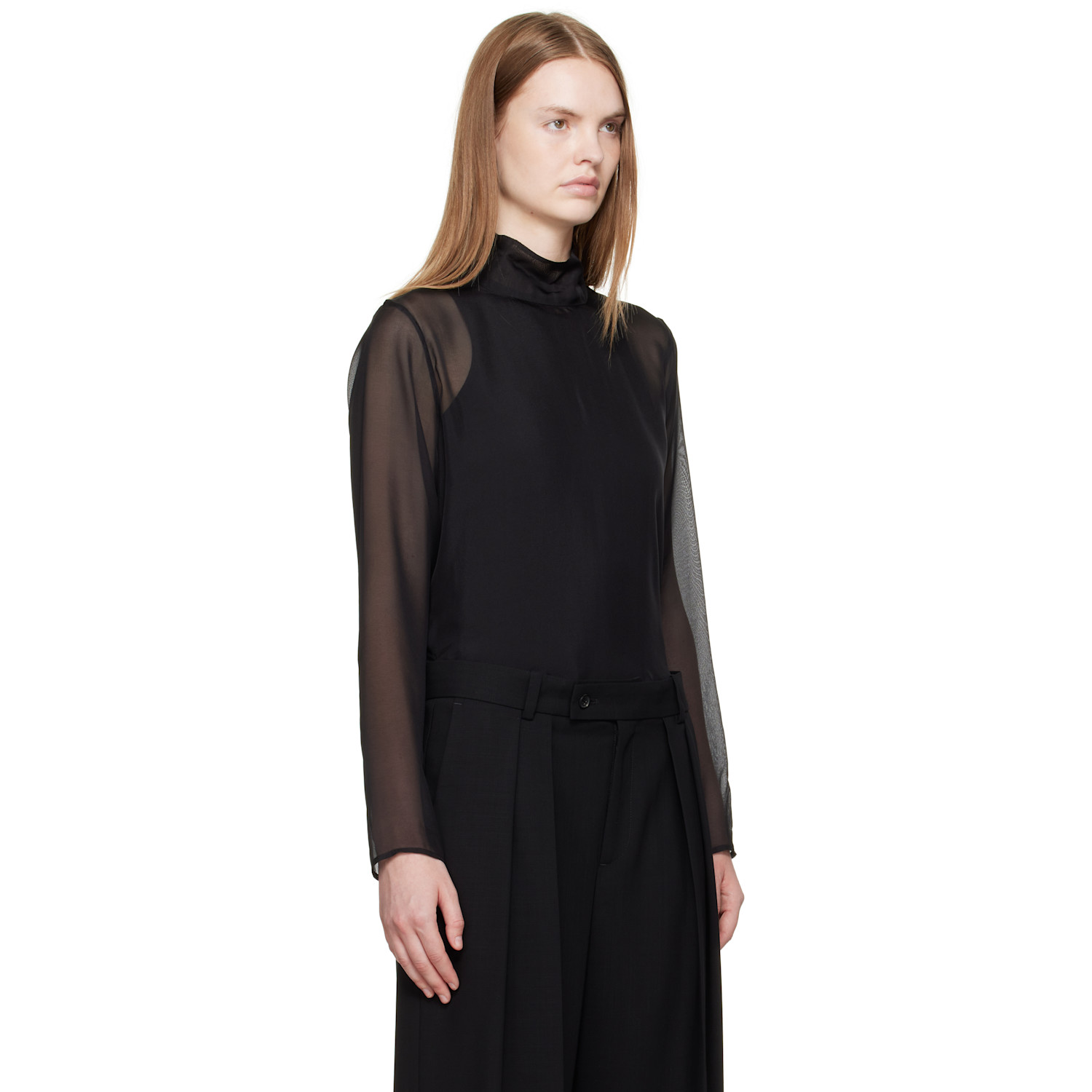  La Collection Black Clarice Blouse 