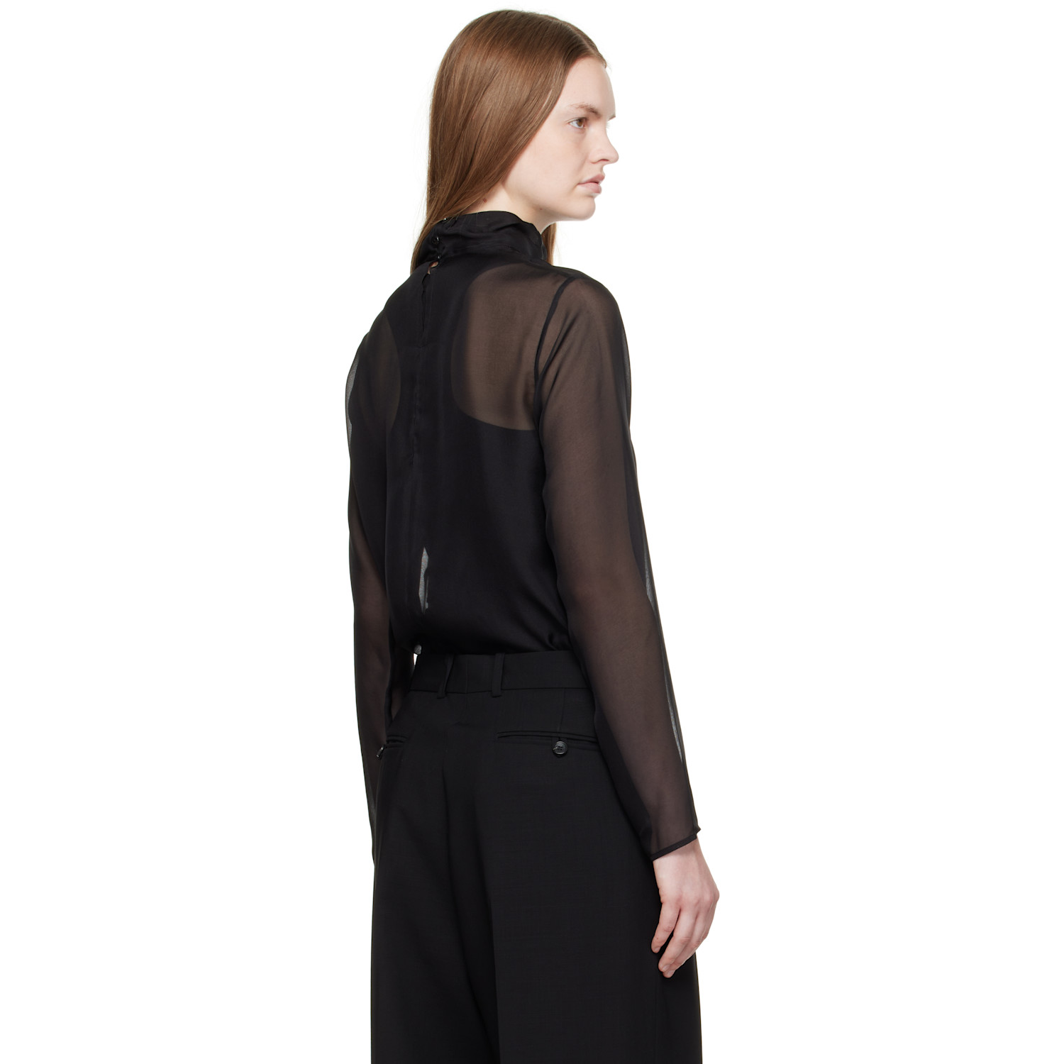  La Collection Black Clarice Blouse 