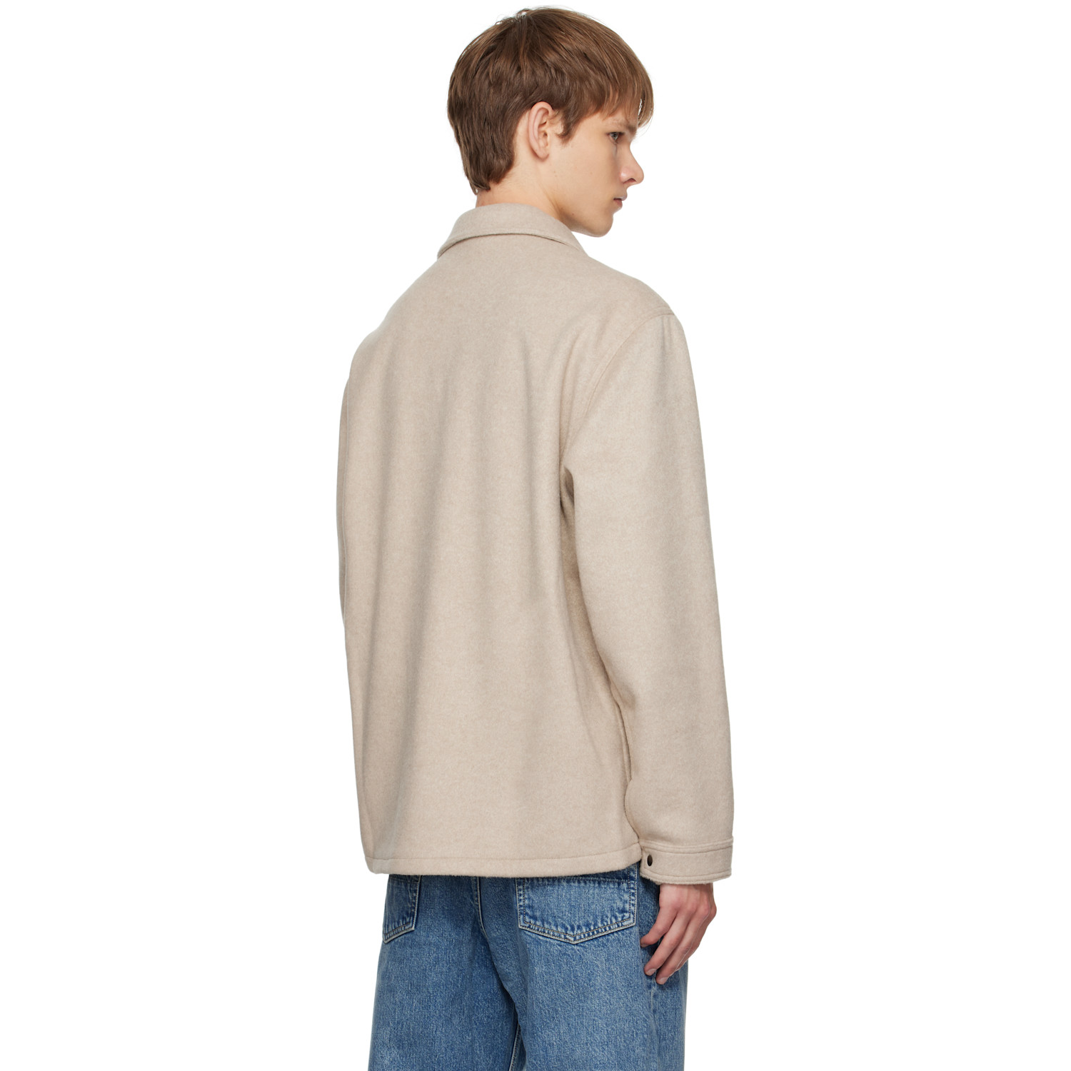  Forma Beige Brushed Work Jacket 