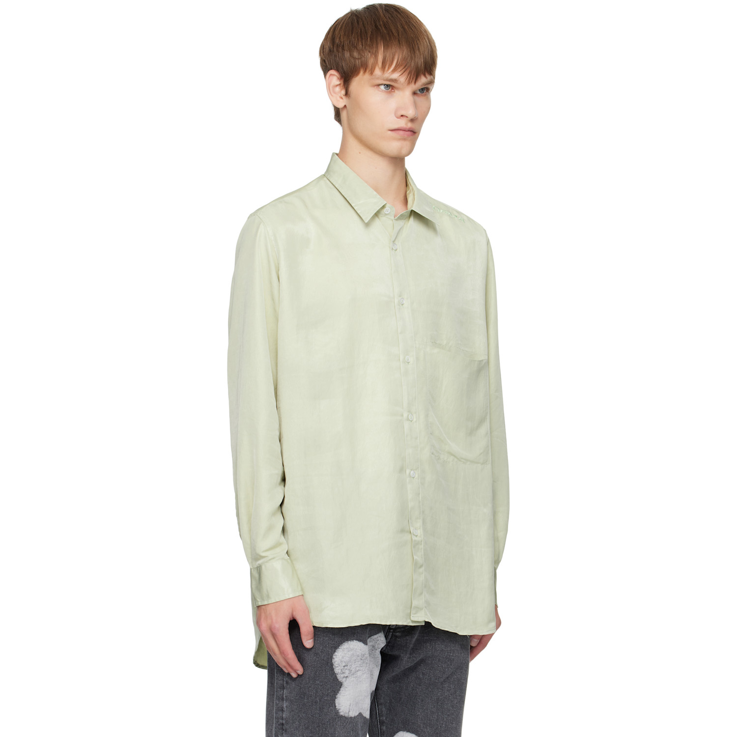  Forma Green Fluid Pocket Shirt 