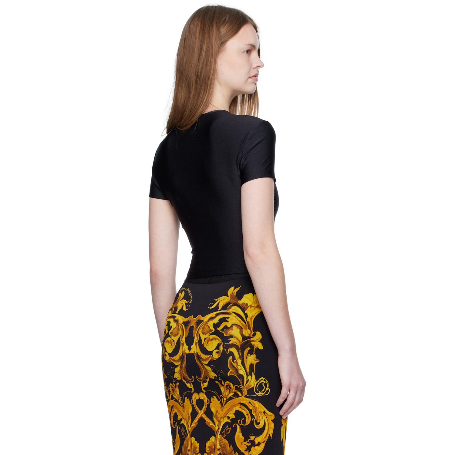  Versace Jeans Couture Black Logo T-shirt 