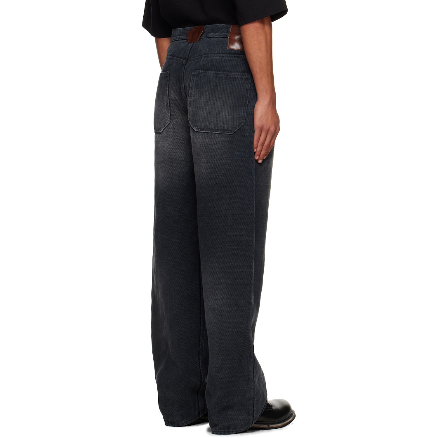  Ouat Gray Selvedge Baggie Jeans 