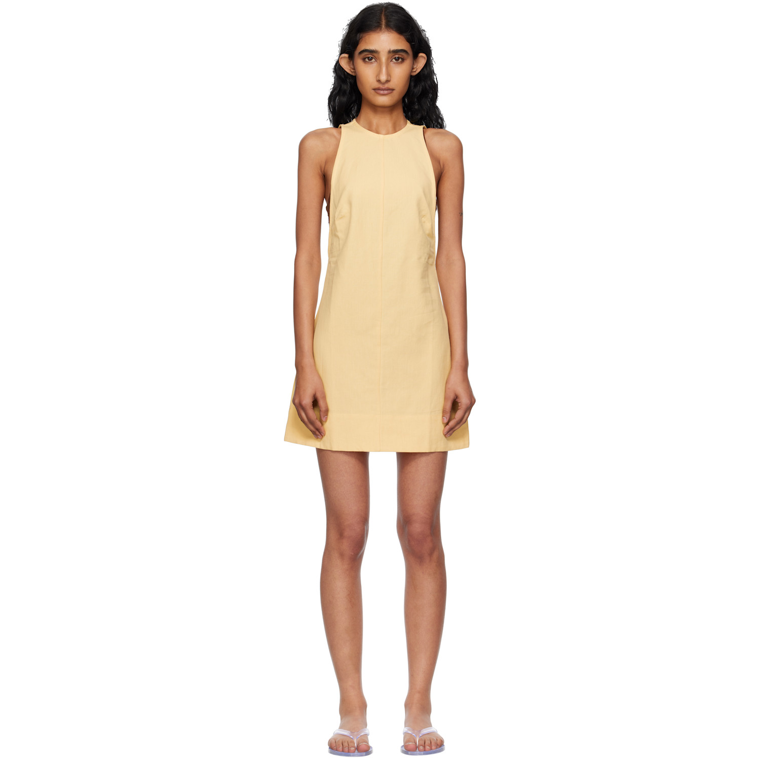 Haight Yellow Iva Minidress