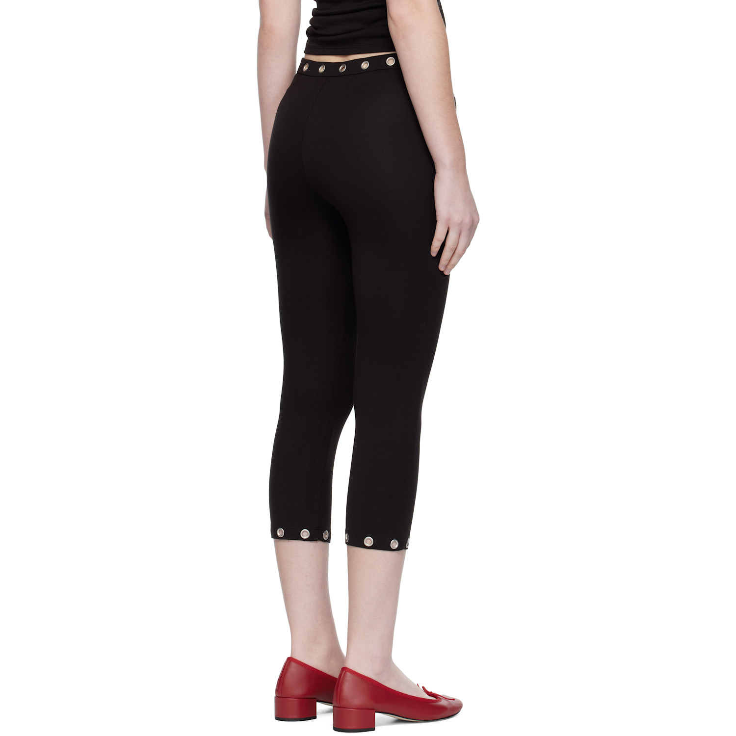  Miaou Black Carla Capri Leggings 