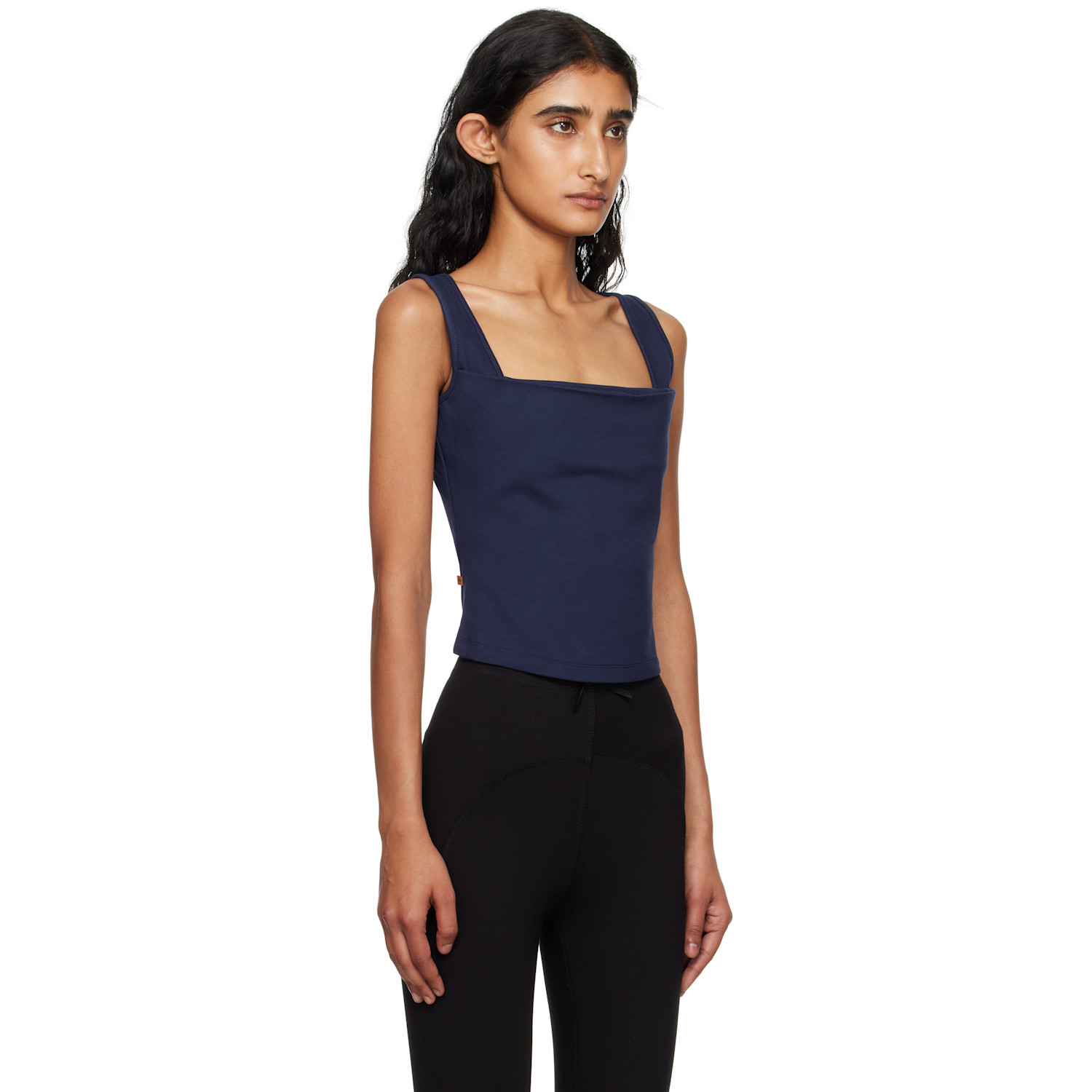  Miaou Navy Luna Tank Top 