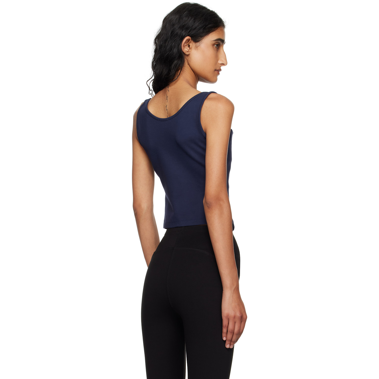  Miaou Navy Luna Tank Top 