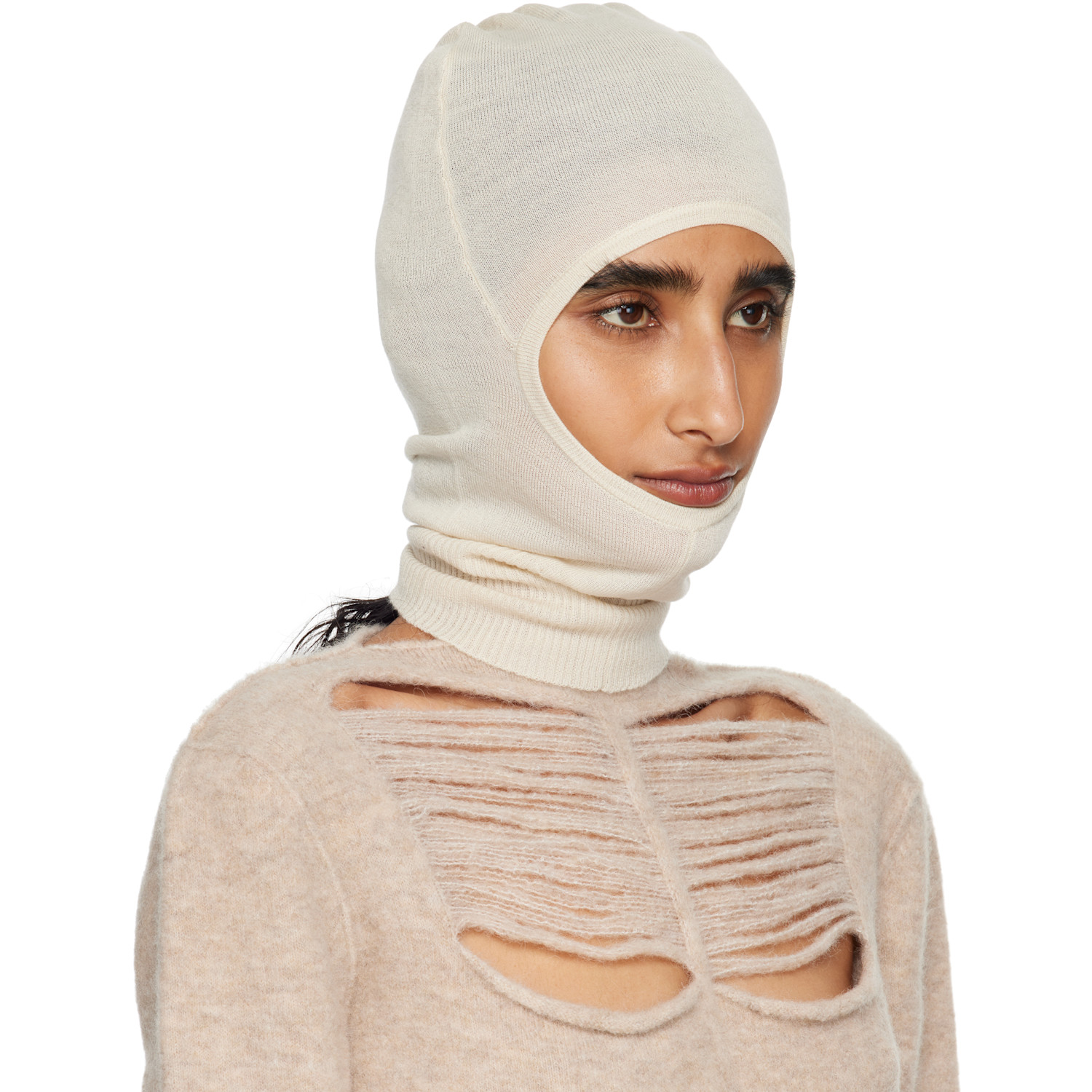  Rick Owens Off-white Concordians Skull Balaclava 
