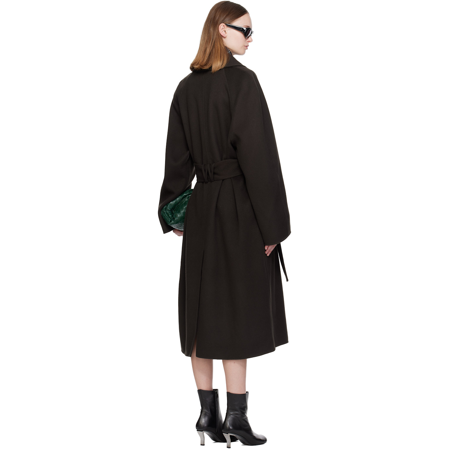  Willy Chavarria Brown Smoker's Coat 