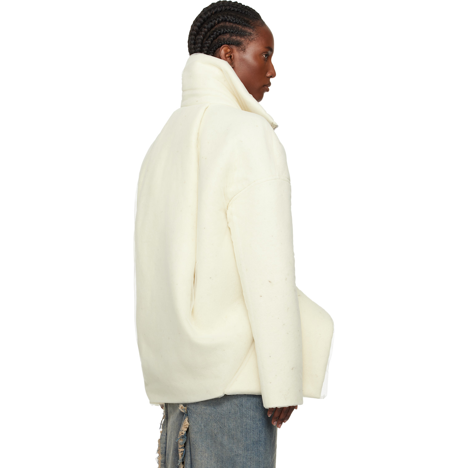  Rick Owens Off-white Concordians Draculimo Jacket 
