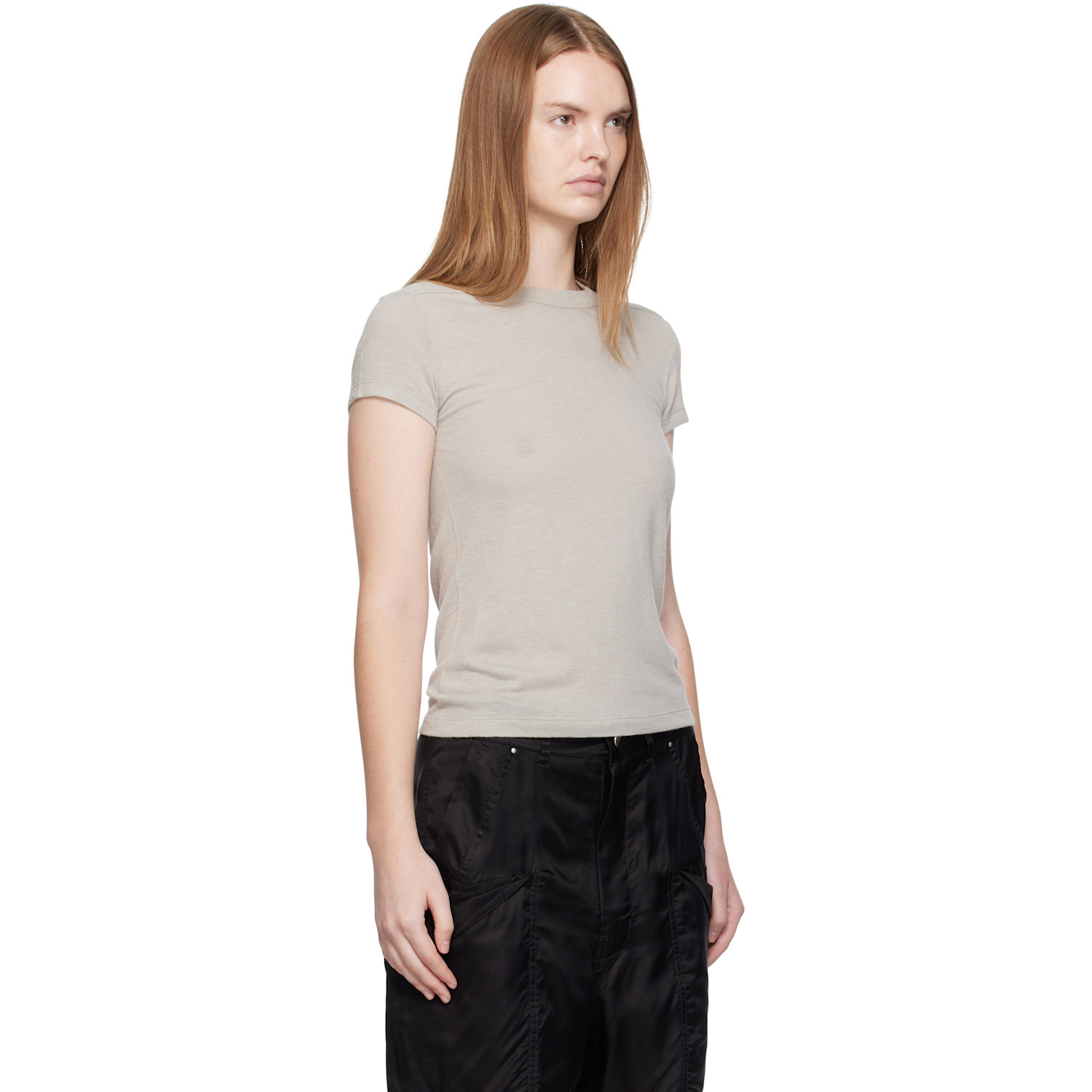  Rick Owens Off-white Concordians Cropped Level T-shirt 