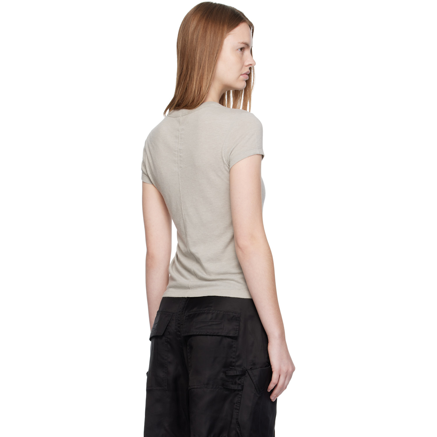  Rick Owens Off-white Concordians Cropped Level T-shirt 