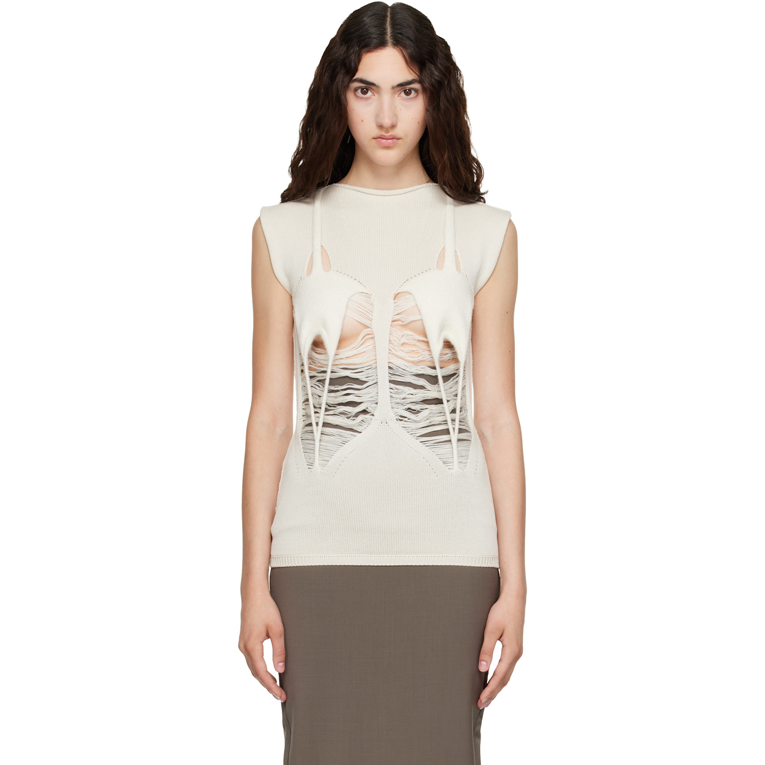 Rick Owens Off-White Hollywood Tanja Top
