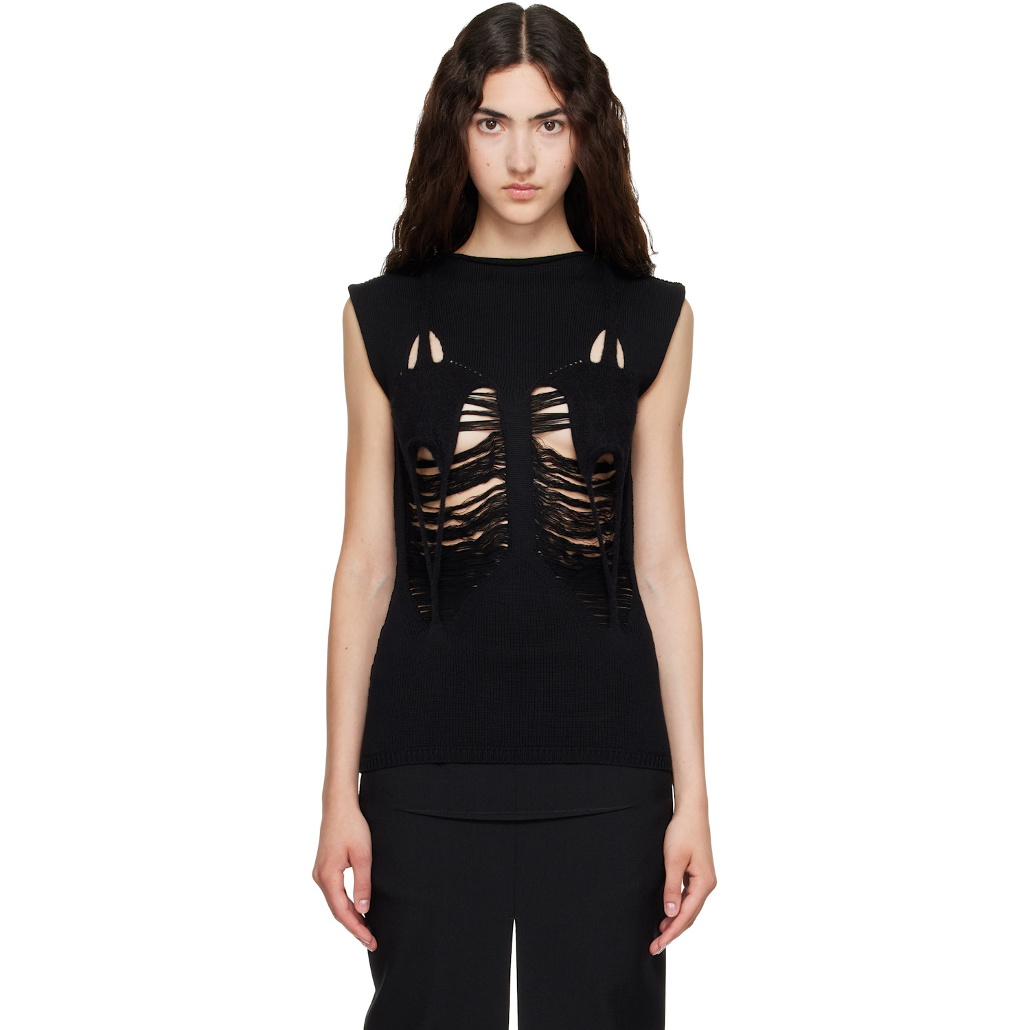 Rick Owens Black Hollywood Tanja Top