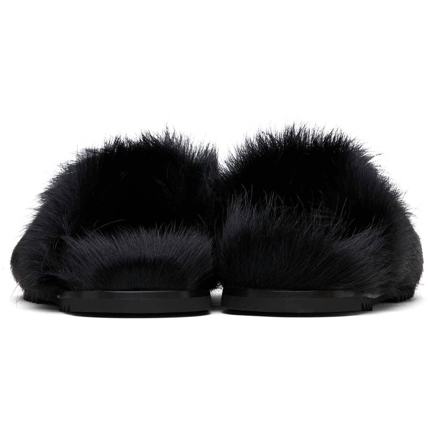  Rick Owens Black Pillow Granola Sandals 
