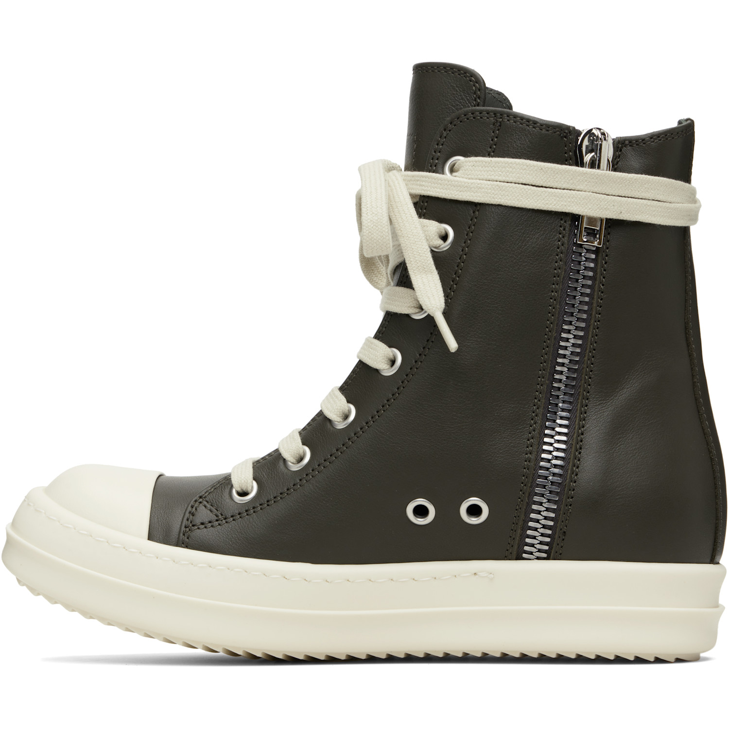  Rick Owens Gray Concordians Sneakers 