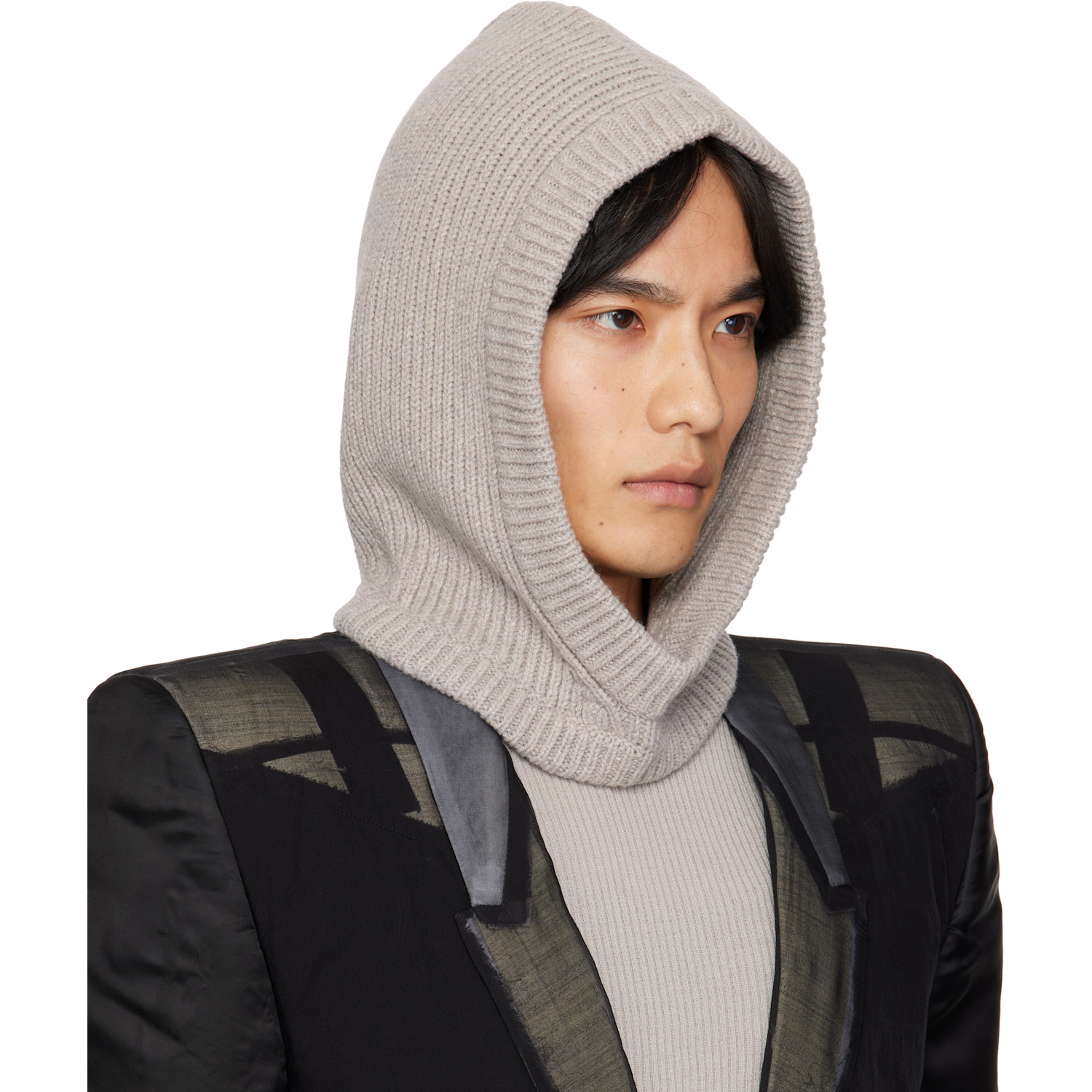  Rick Owens Off-white Concordians Cashmere Hood 