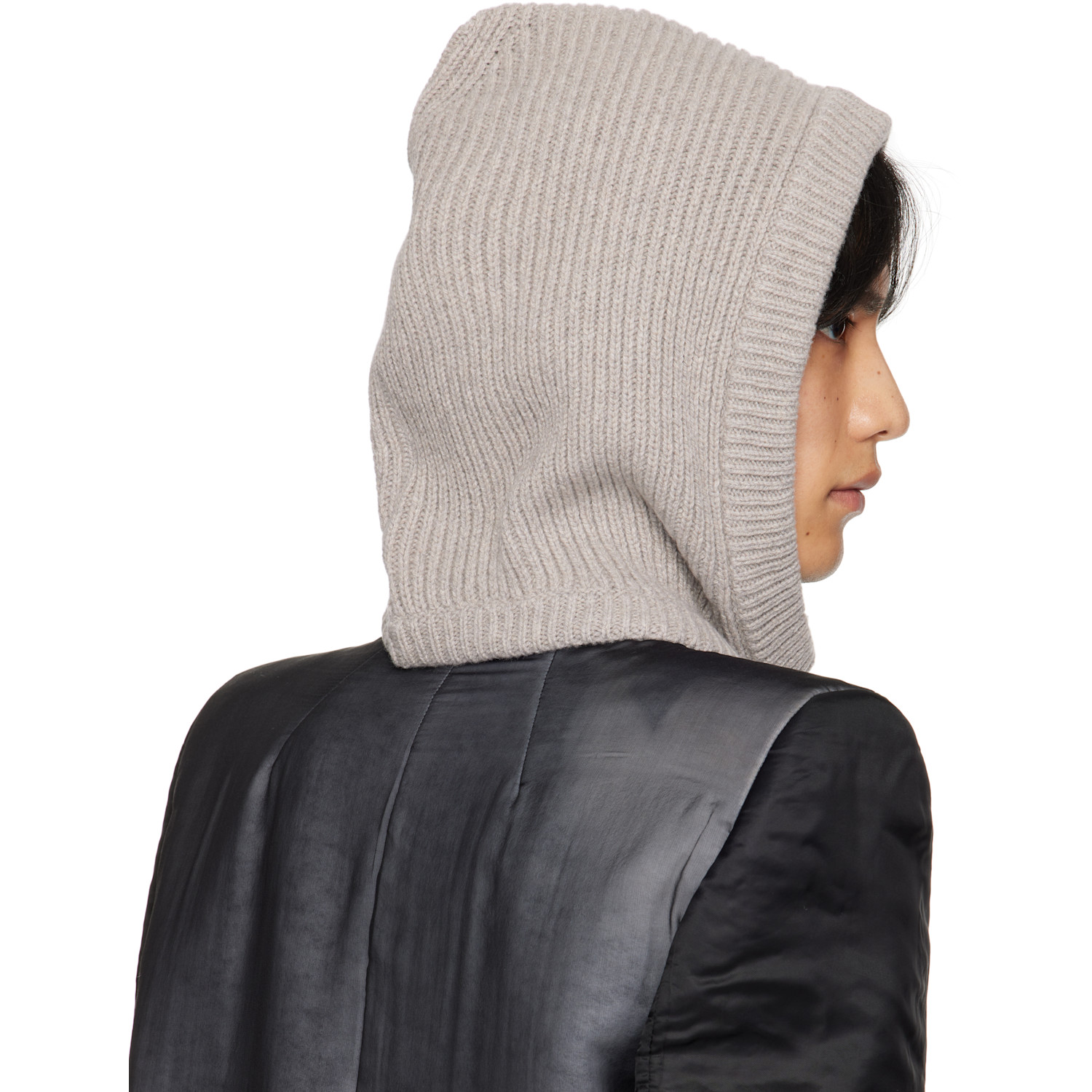  Rick Owens Off-white Concordians Cashmere Hood 
