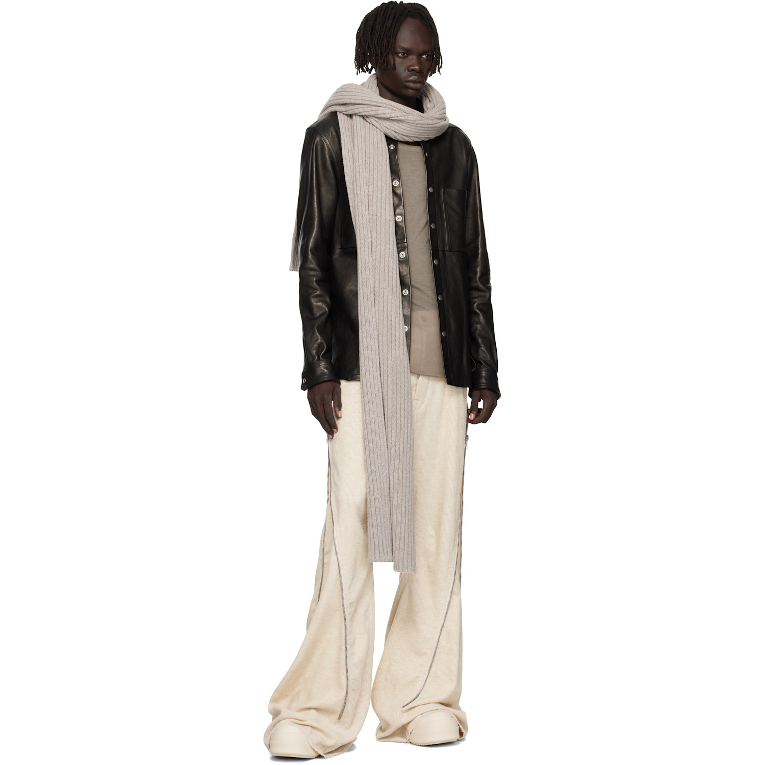  Rick Owens Off-white Concordians Long Scarf 