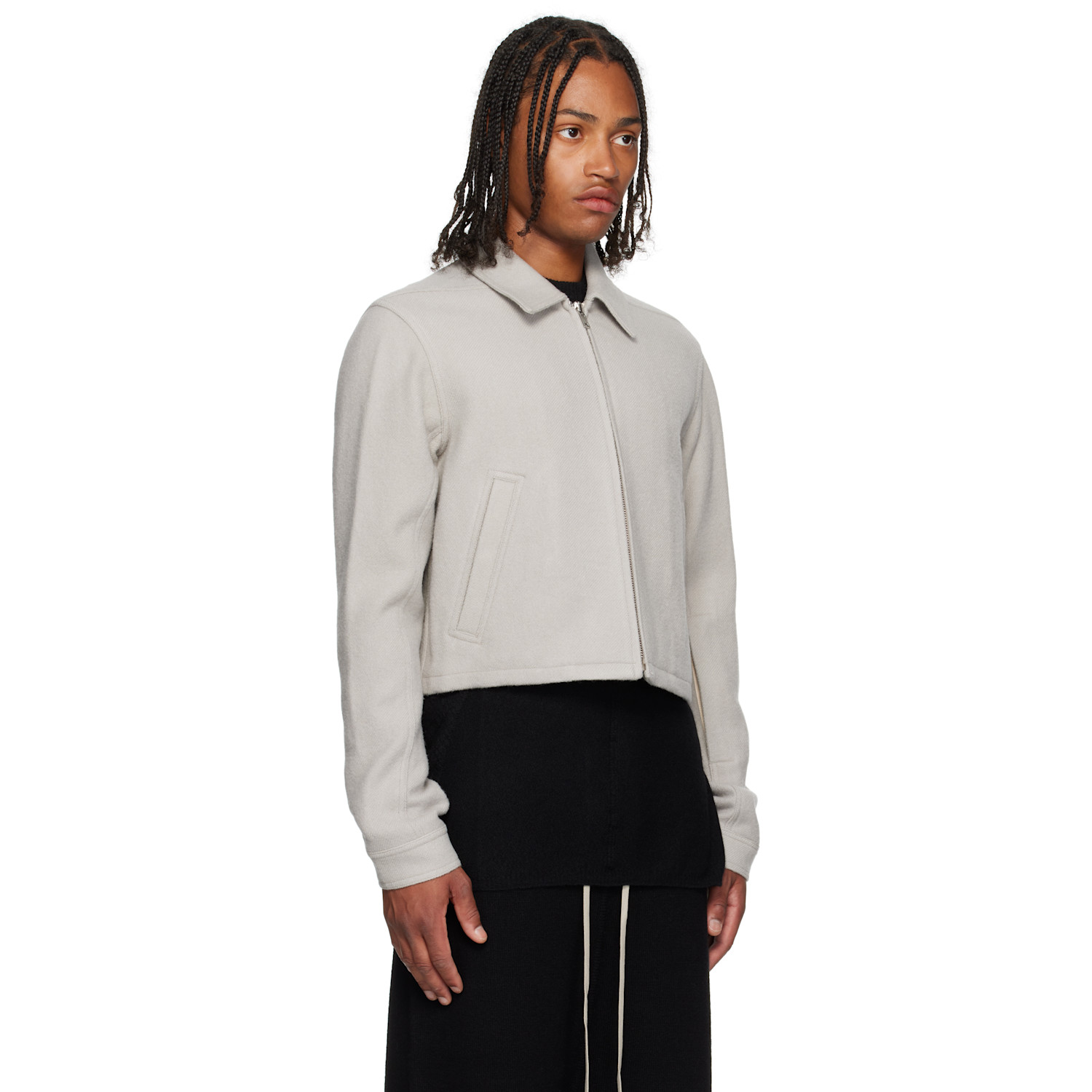 Rick Owens Off-white Concordians Alice Brad Jacket 