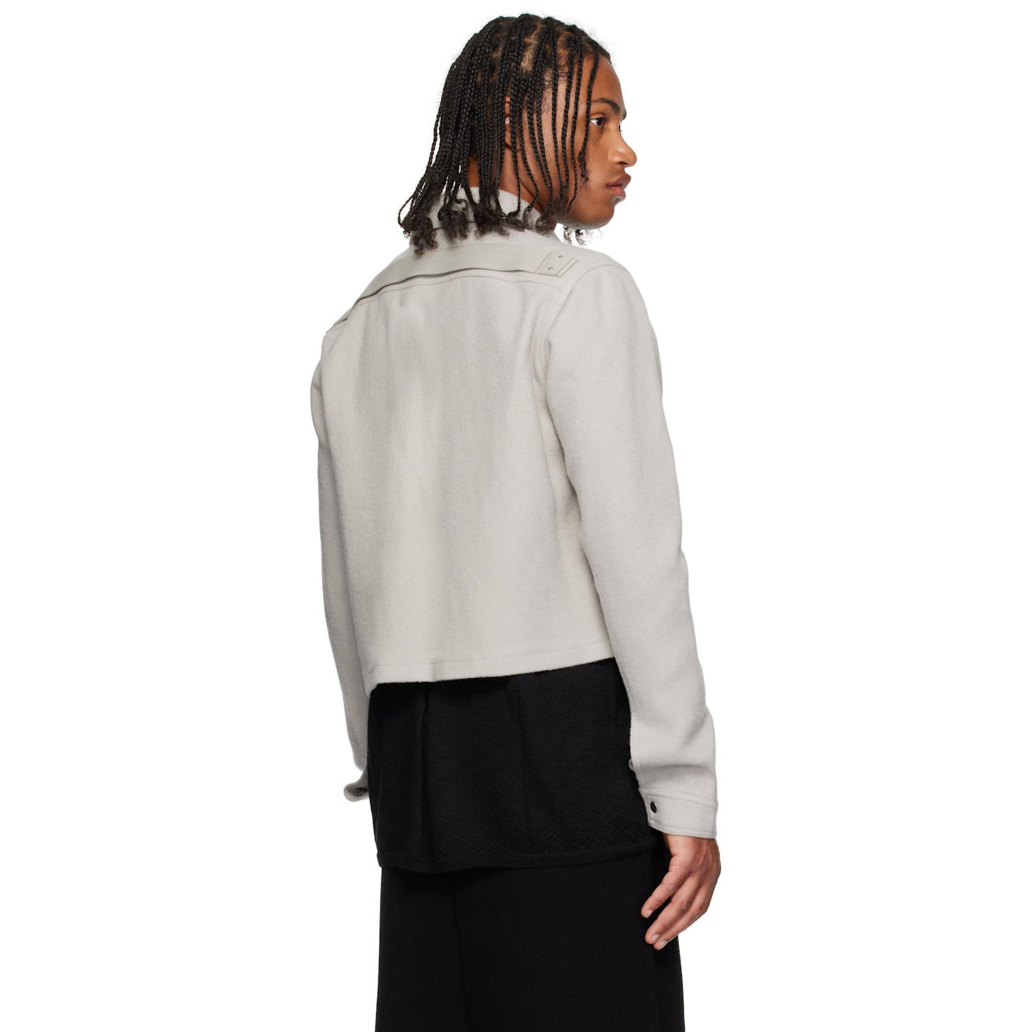  Rick Owens Off-white Concordians Alice Brad Jacket 