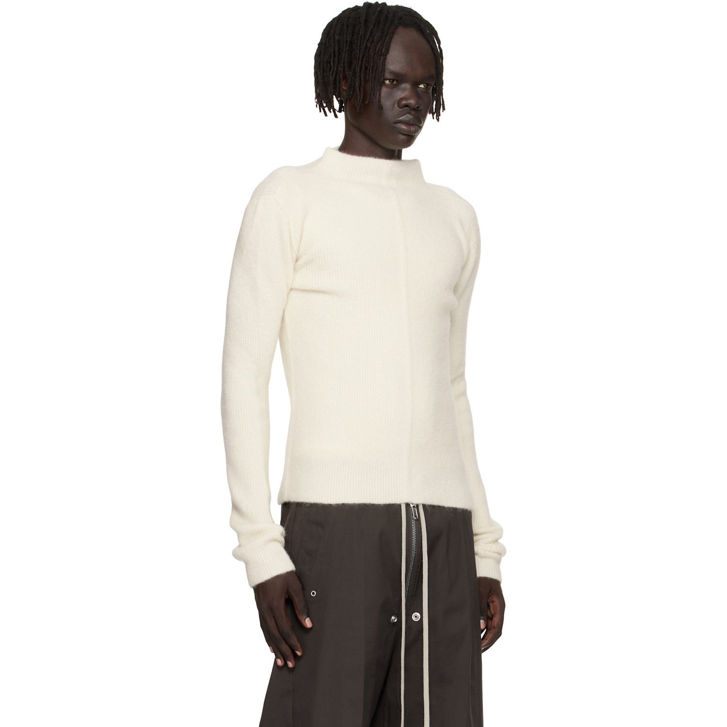  Rick Owens Off-white Concordians Headon Pull Sweater 