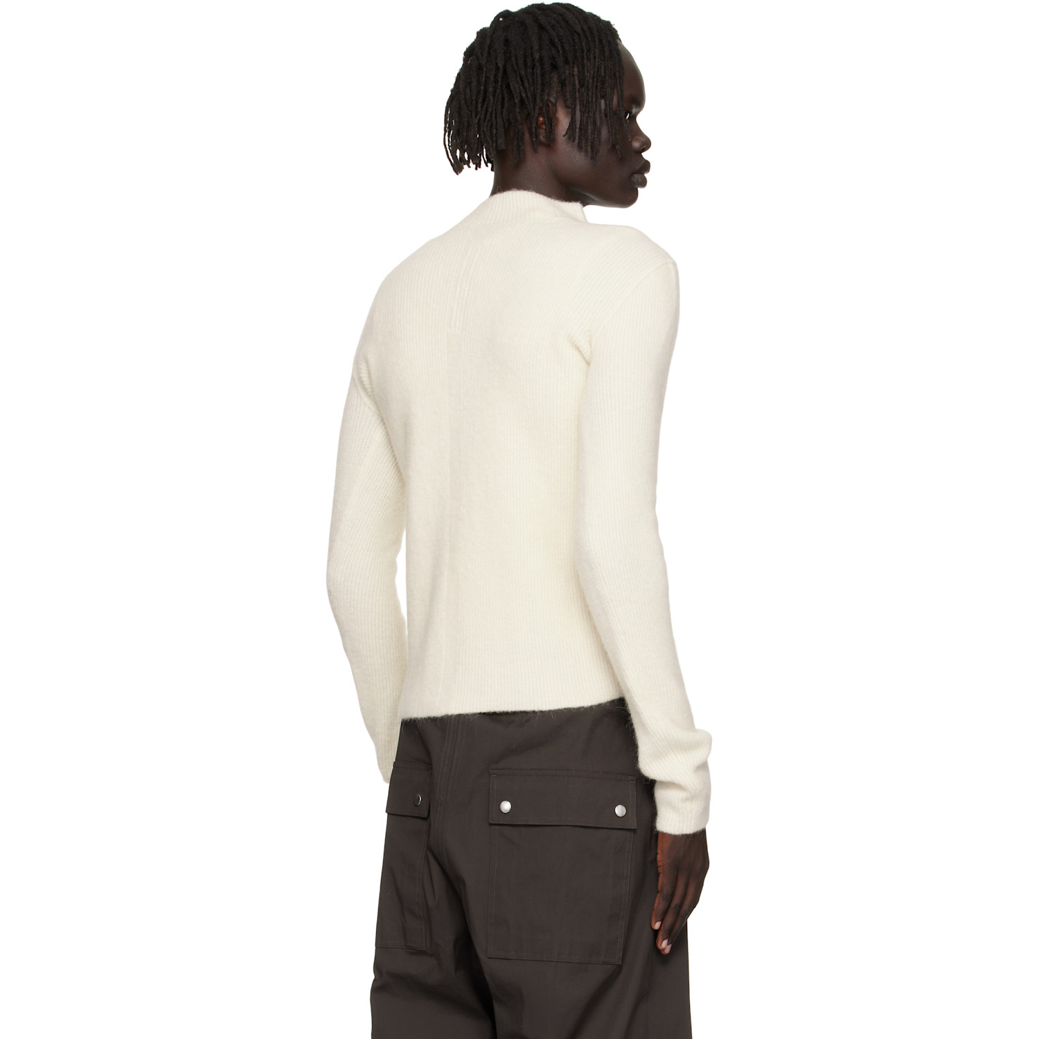  Rick Owens Off-white Concordians Headon Pull Sweater 