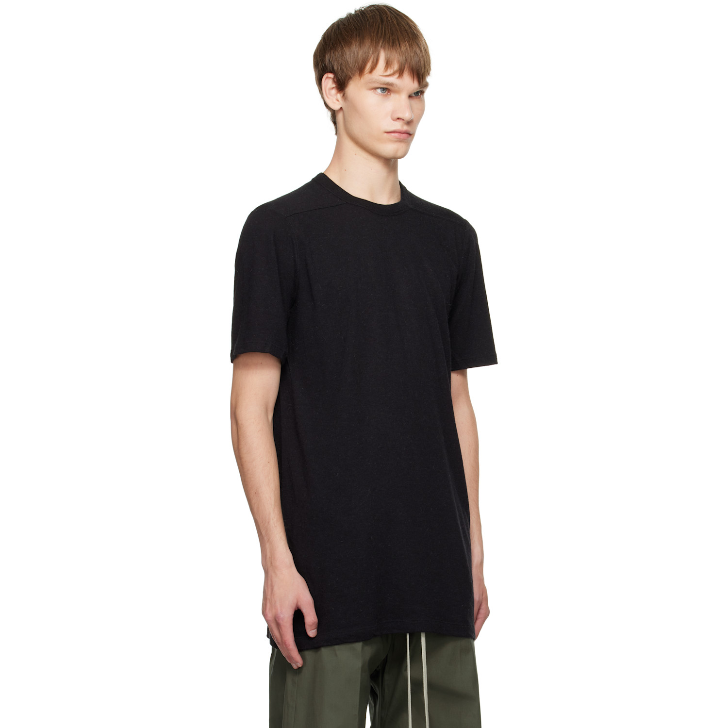  Rick Owens Black Concordians Level T-shirt 