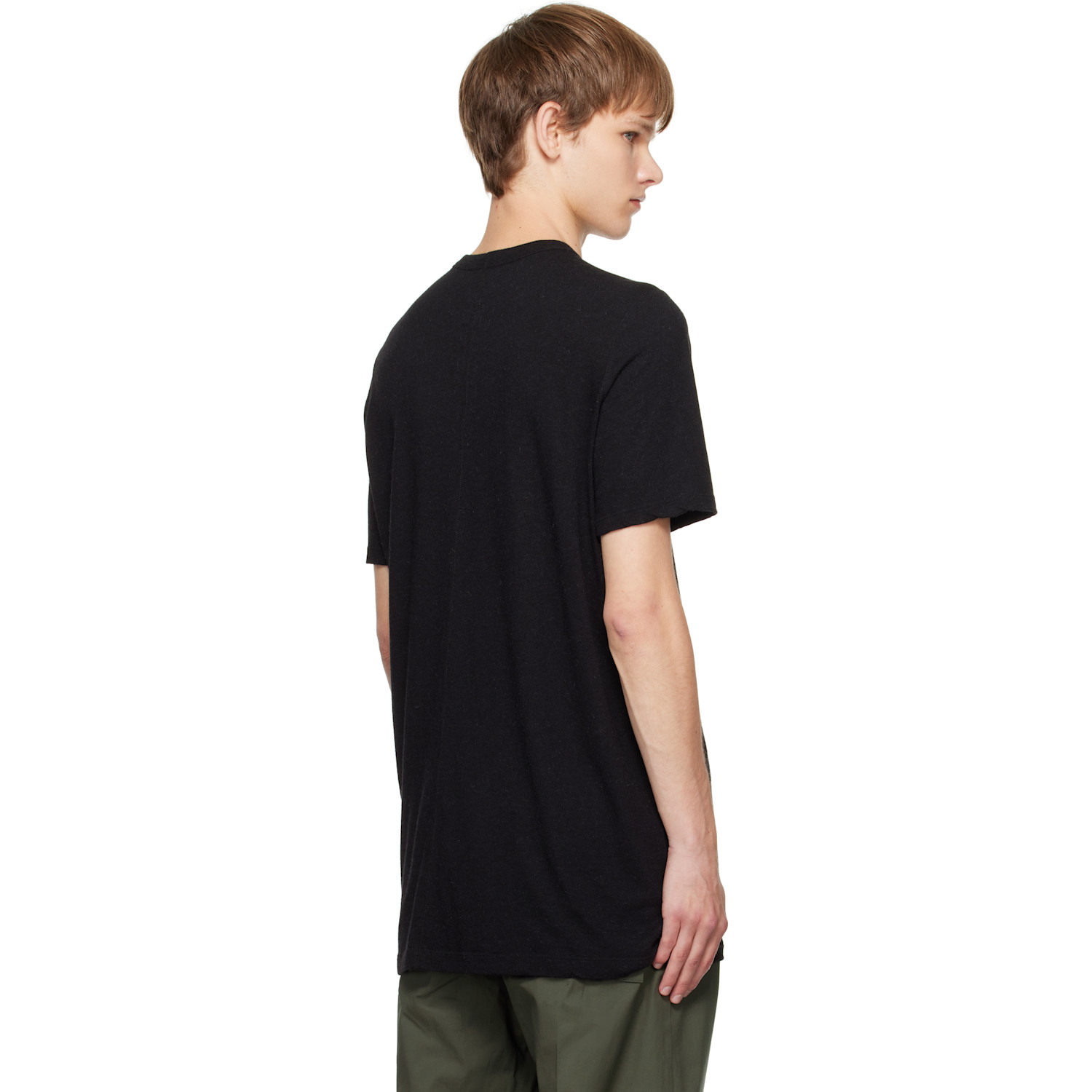  Rick Owens Black Concordians Level T-shirt 