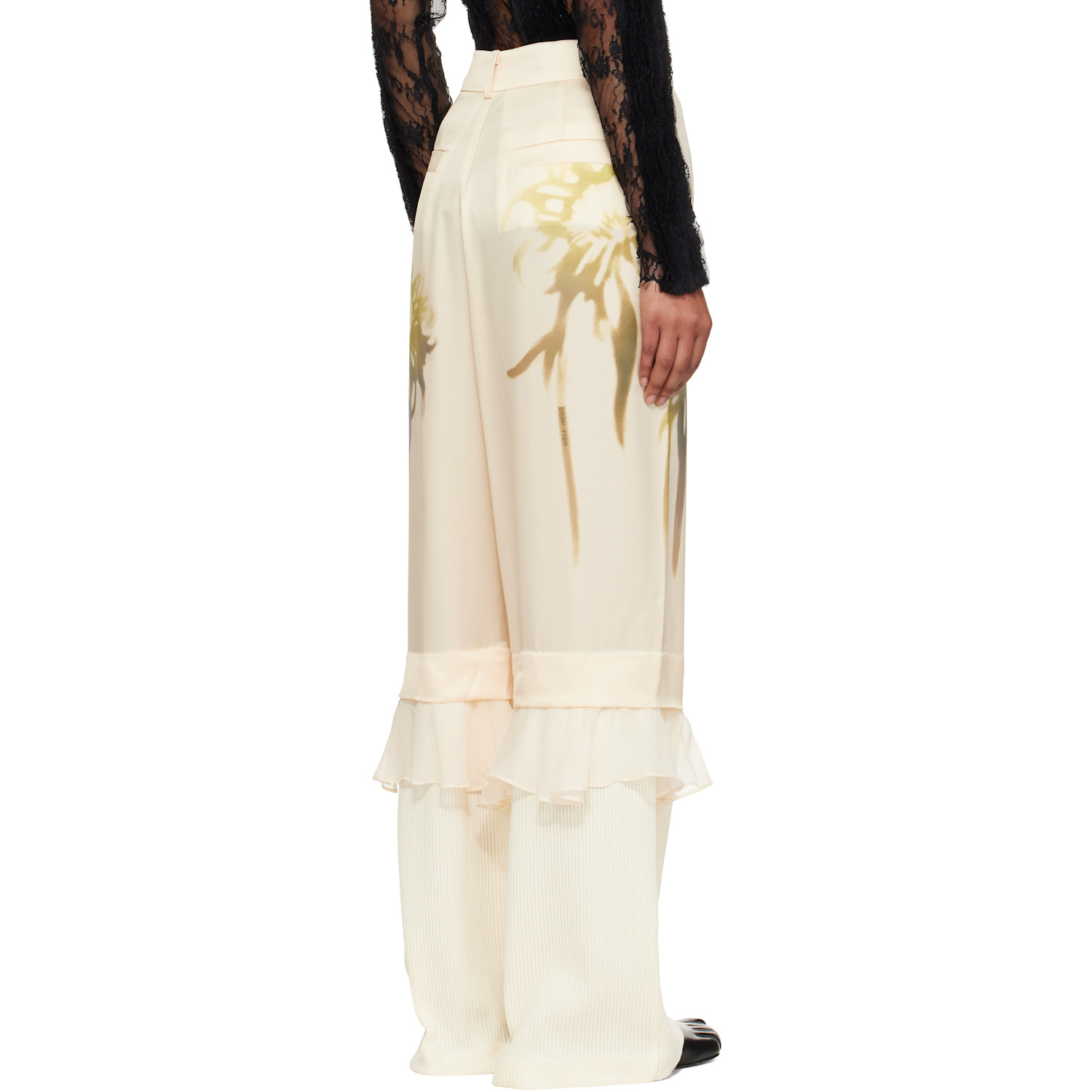  Collina Strada Beige Geranium Trousers 