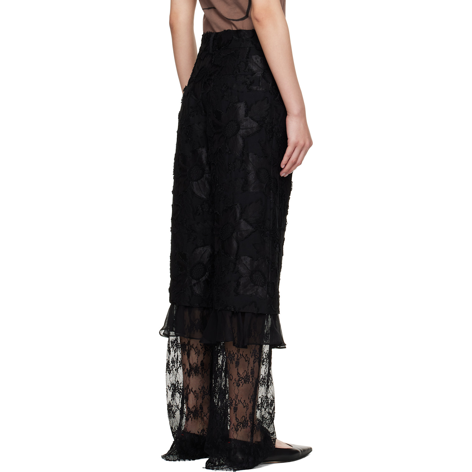  Collina Strada Black Geranium Trousers 