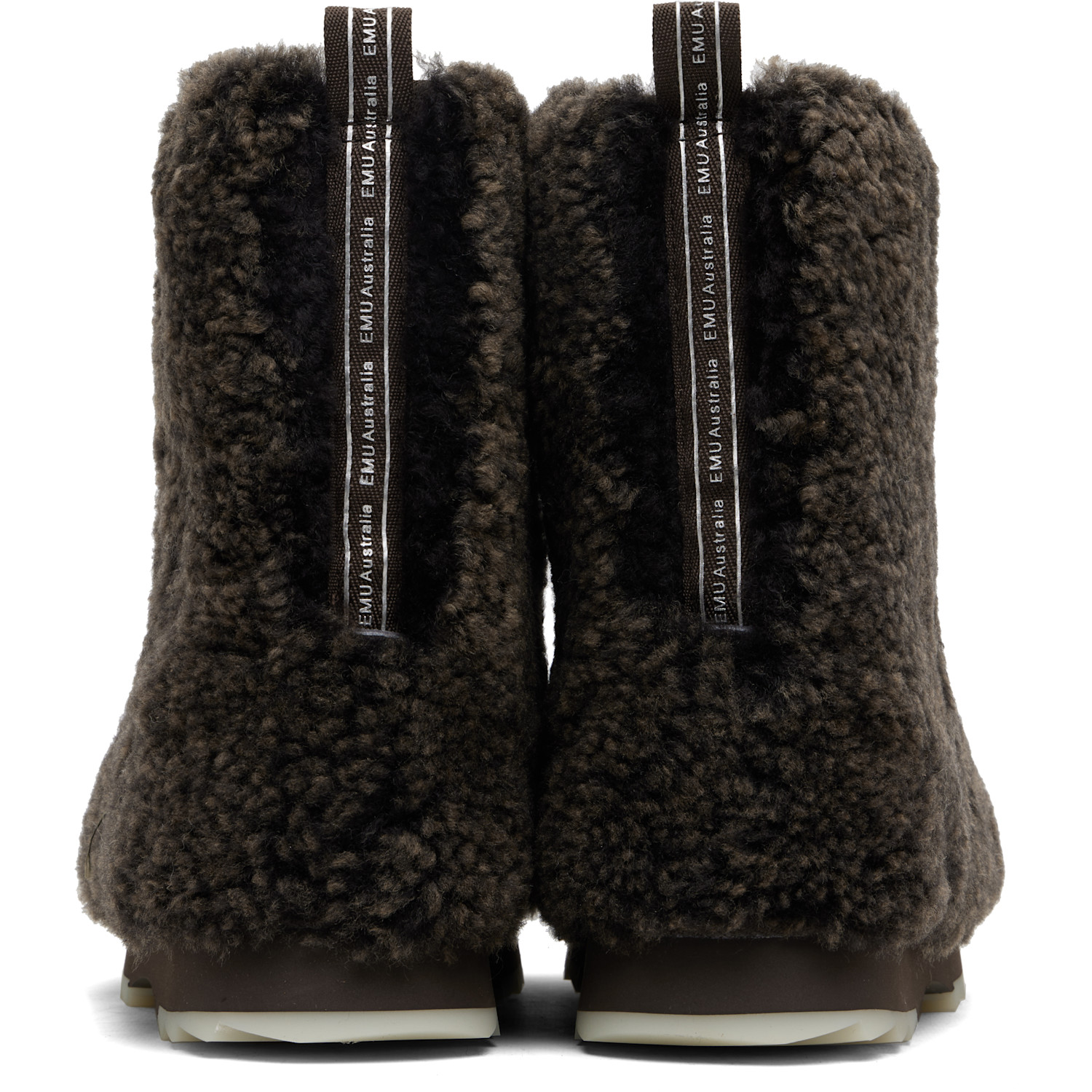  Emu Australia Brown Sharky Low Teddy Boots 