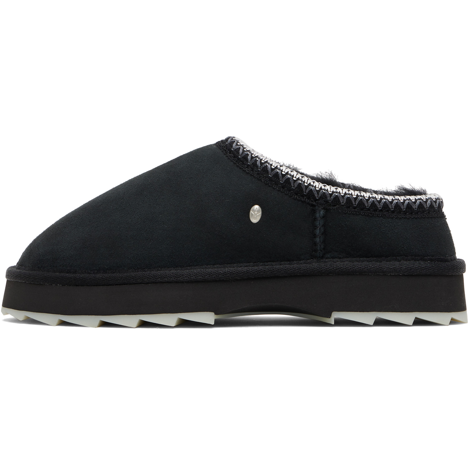 Emu Australia Black Sharky Scuff Loafers 