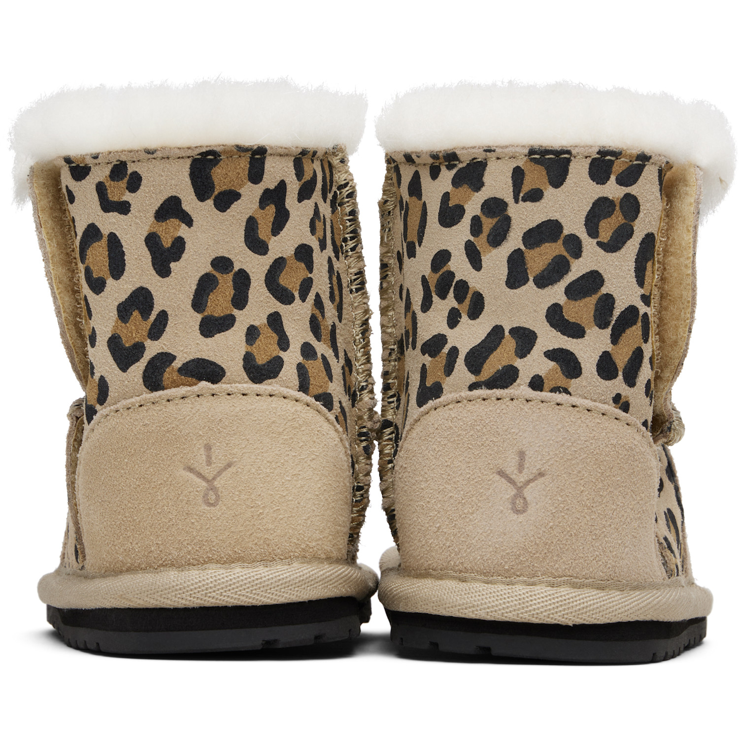  Emu Australia Baby Tan Cheetah Walker Boots 