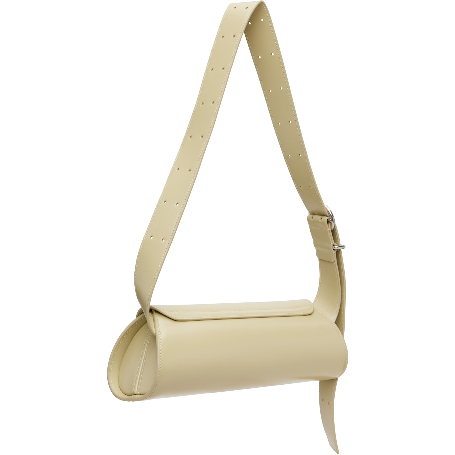  Jil Sander Beige Cannolo Small Bag 